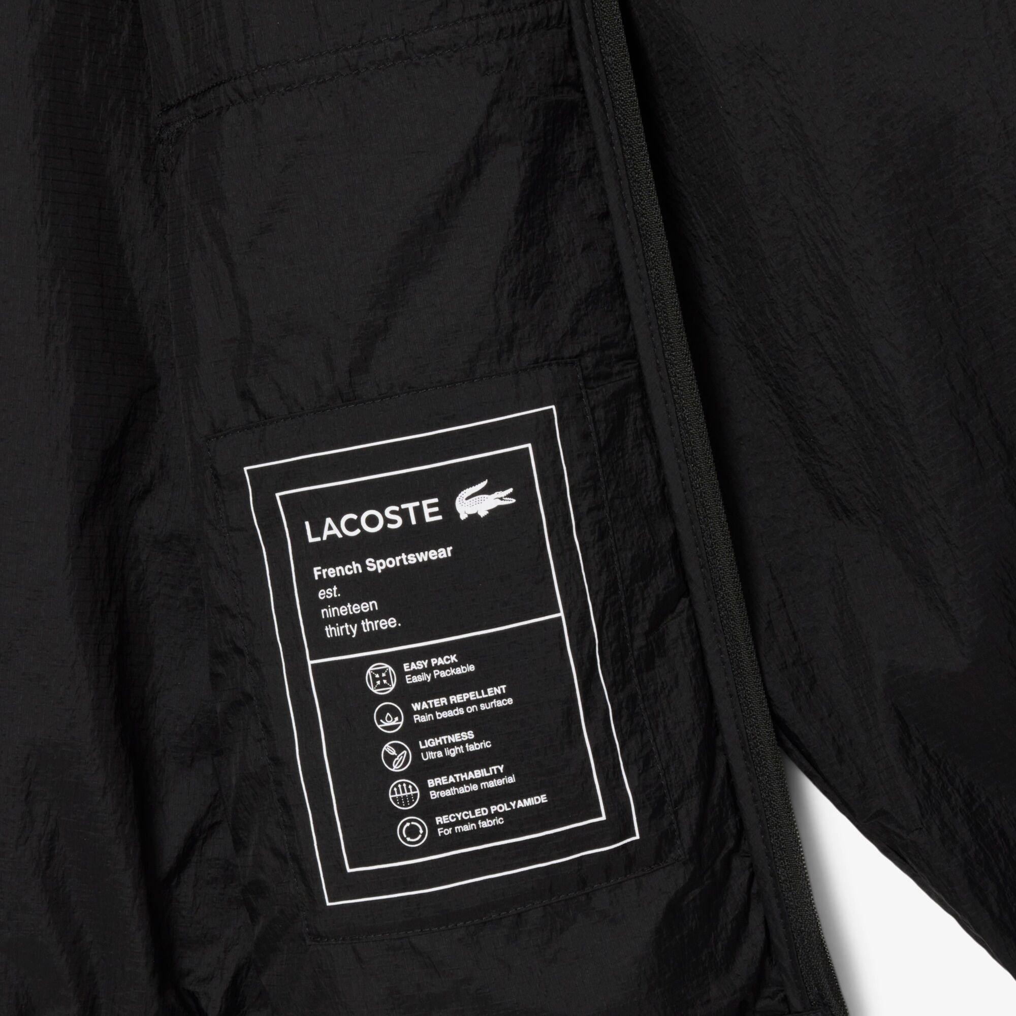 Zwart - Lacoste - Lacoste RainJacket Sn99 - 6