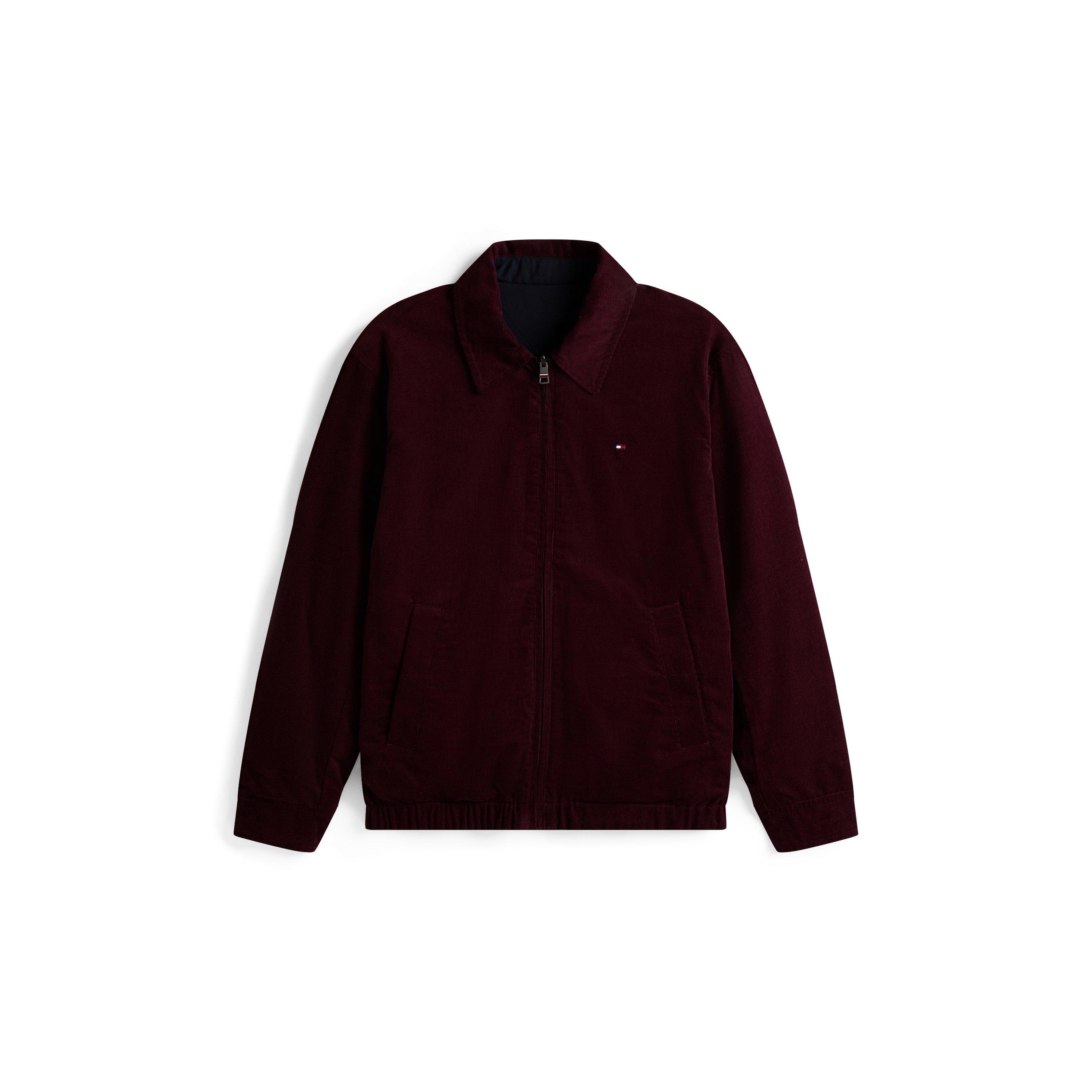 Deep Burg XIH - Tommy Hilfiger - Men's Reversible Harrington Jacket - 2