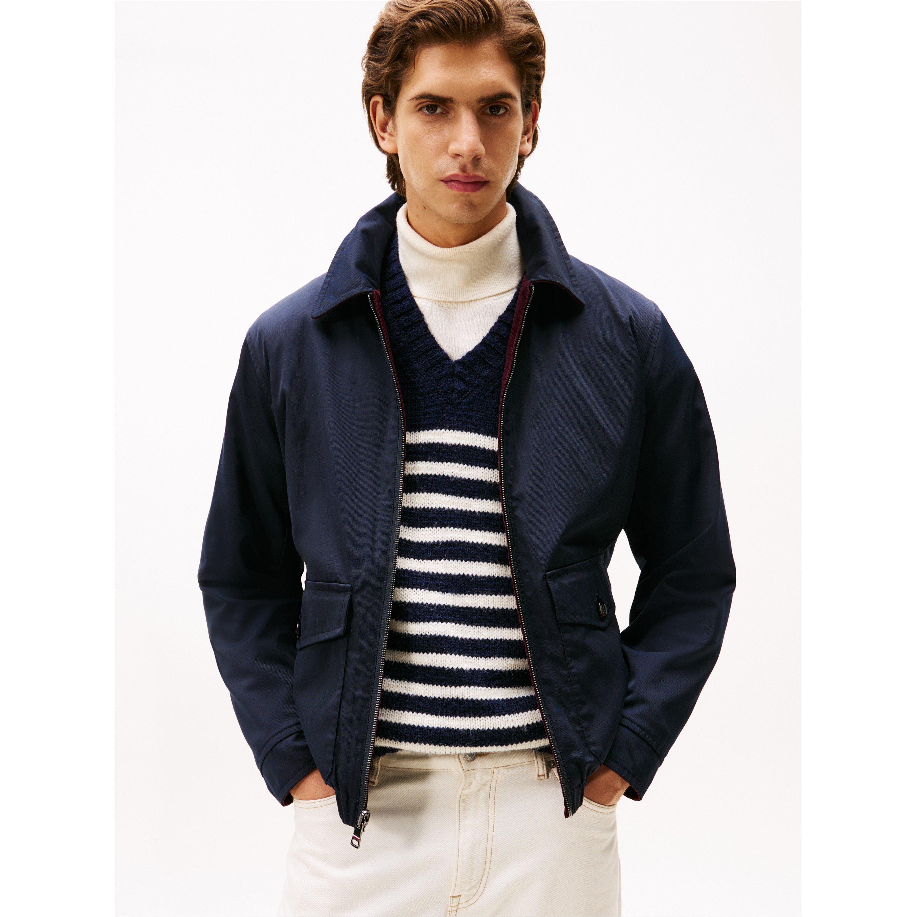 Deep Burg XIH - Tommy Hilfiger - Men's Reversible Harrington Jacket - 3