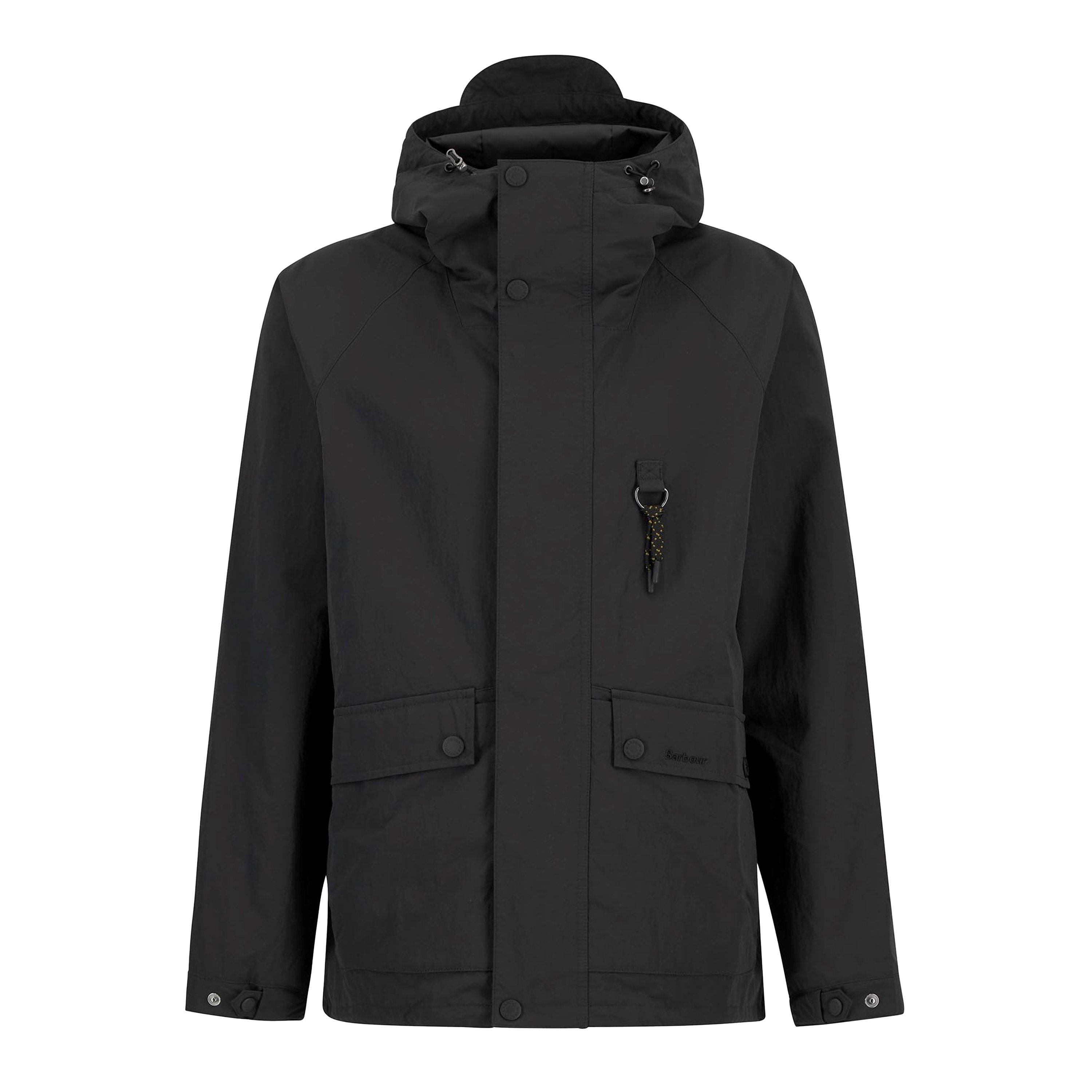 Black BK11 - Barbour - Mens Rig Showerproof Jacket - 1