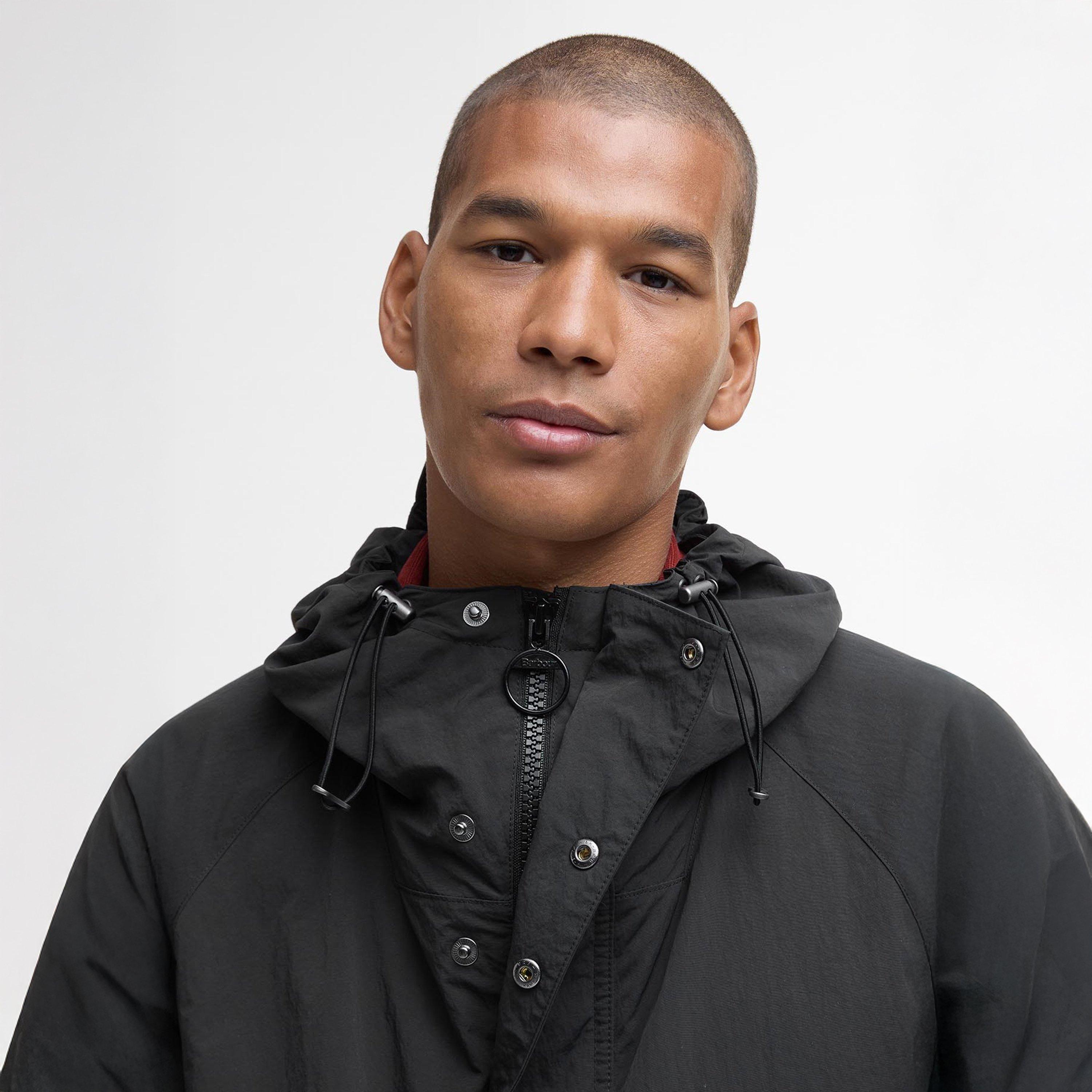 Black BK11 - Barbour - Mens Rig Showerproof Jacket - 4