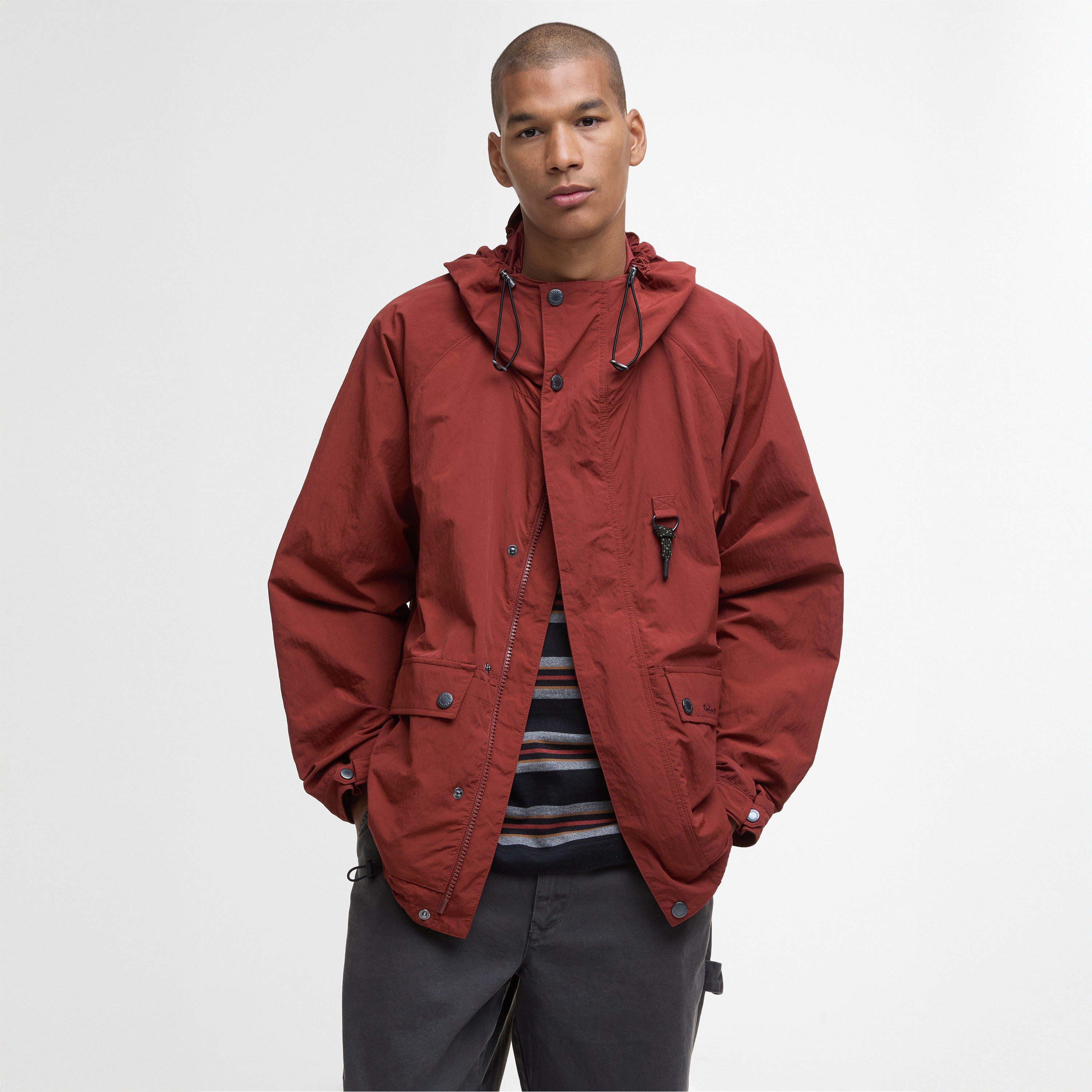 Fired Brck RE72 - Barbour - Mens Rig Showerproof Jacket - 2