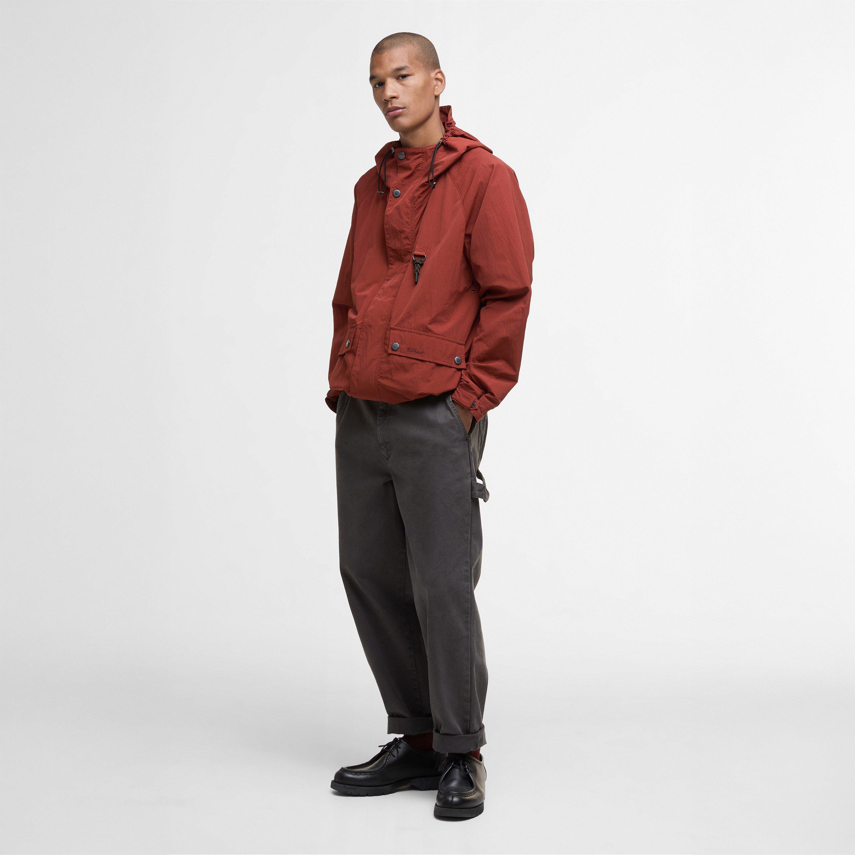 Fired Brck RE72 - Barbour - Mens Rig Showerproof Jacket - 8