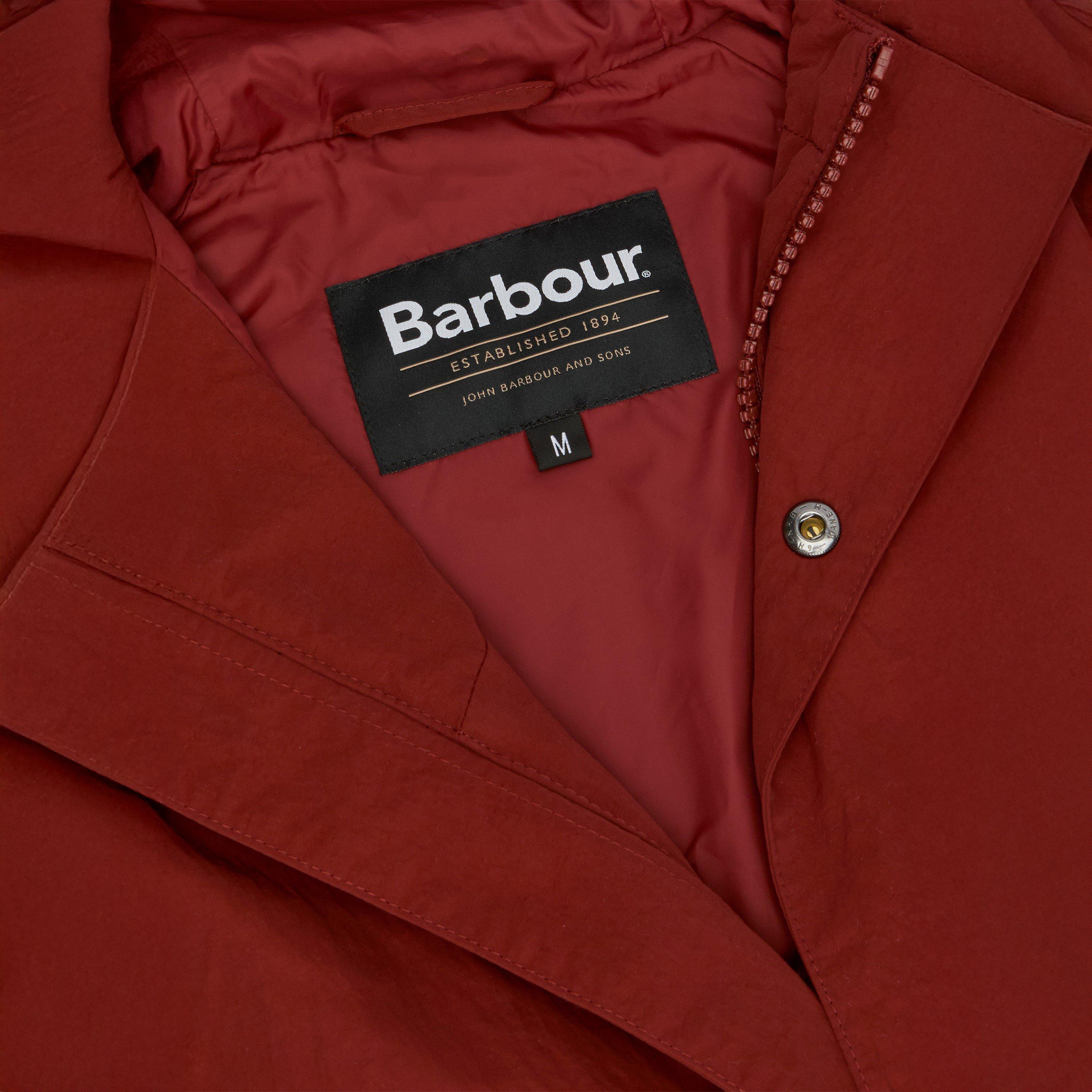 Fired Brck RE72 - Barbour - Mens Rig Showerproof Jacket - 7