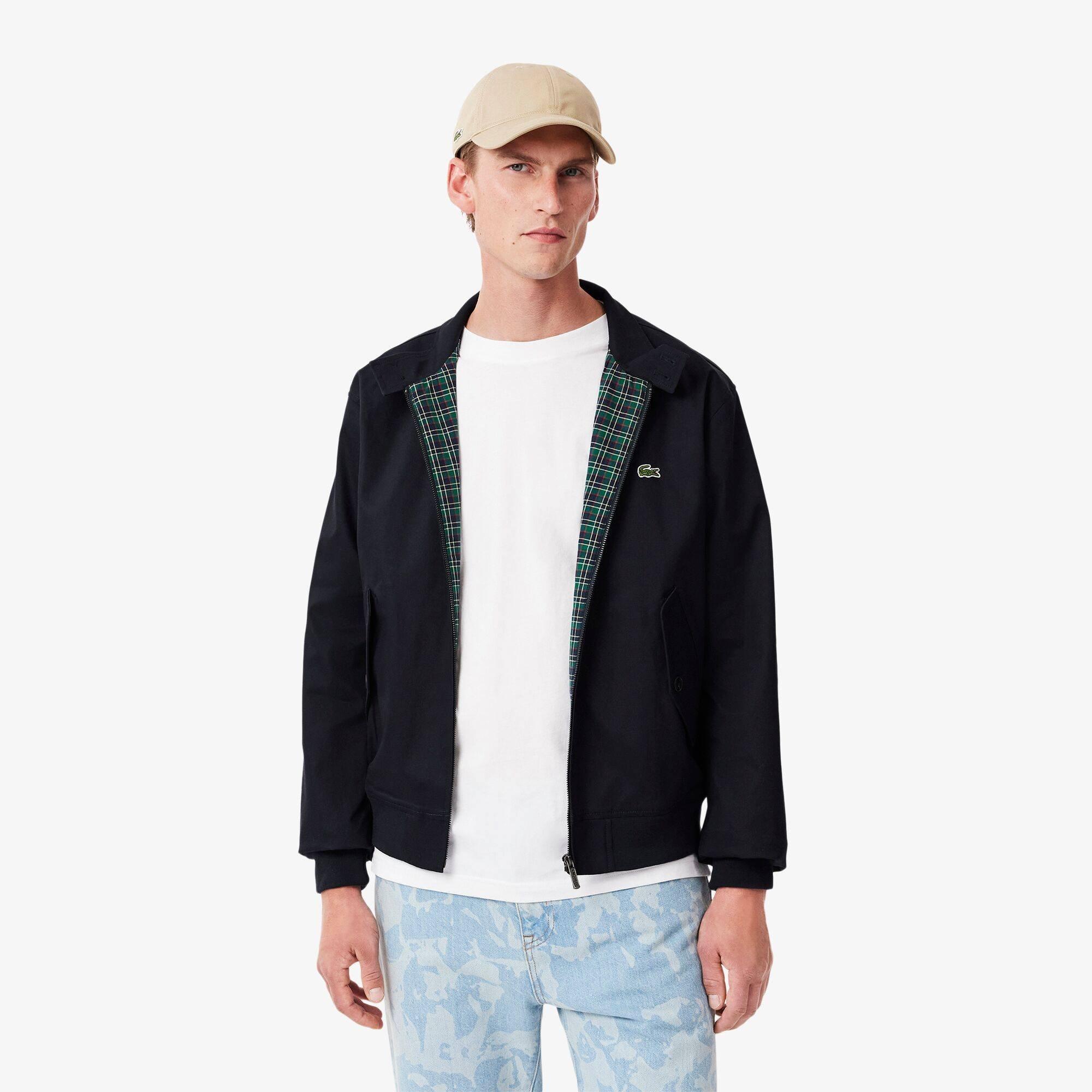 Lacoste Men's Twill Cotton Long Sleeve Harrington Jacket | Cruise