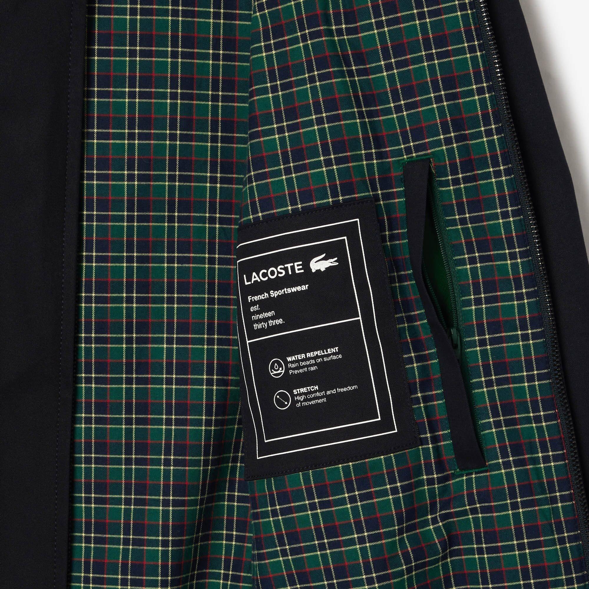 Lacoste | Men's Twill Cotton Long Sleeve Harrington Jacket Lacoste | Men's Twill Cotton Long Sleeve Harrington Jacket