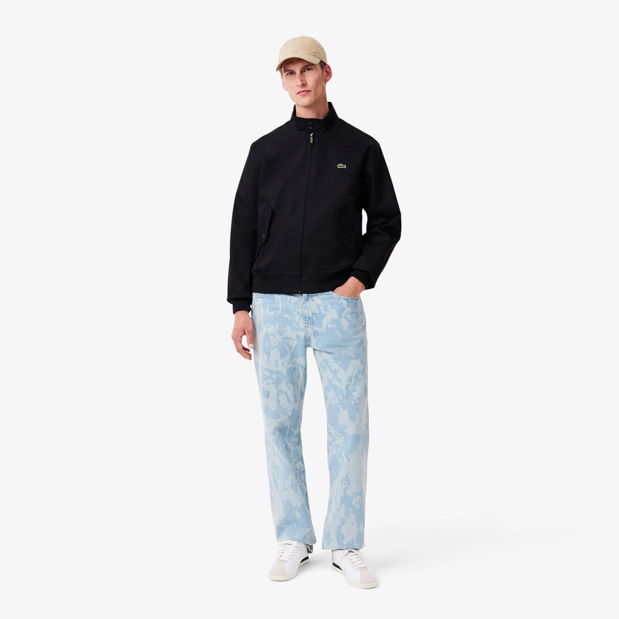 Lacoste Men's Twill Cotton Long Sleeve Harrington Jacket | Cruise