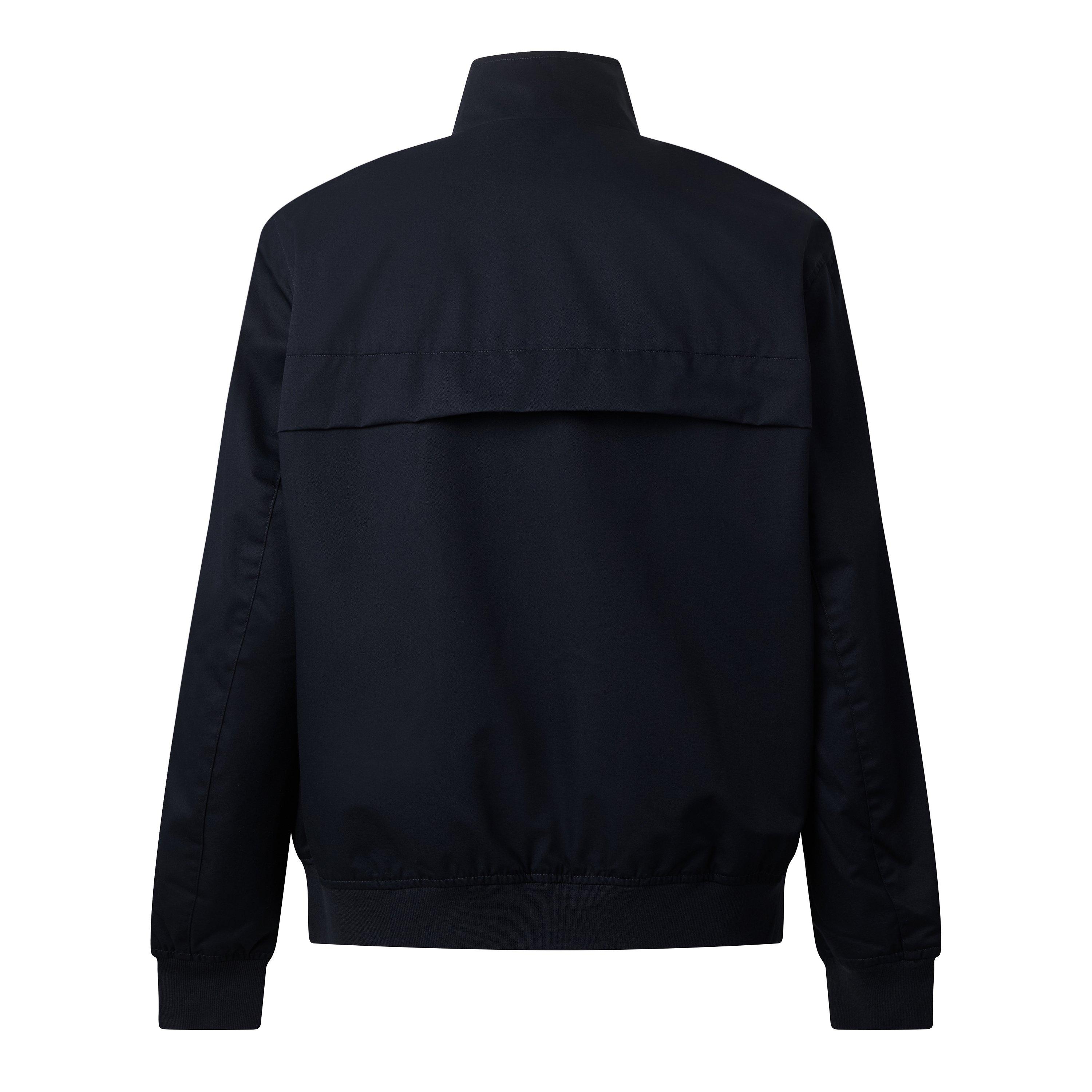 Navy HDE - Lacoste - Men's Twill Cotton Long Sleeve Harrington Jacket - 2