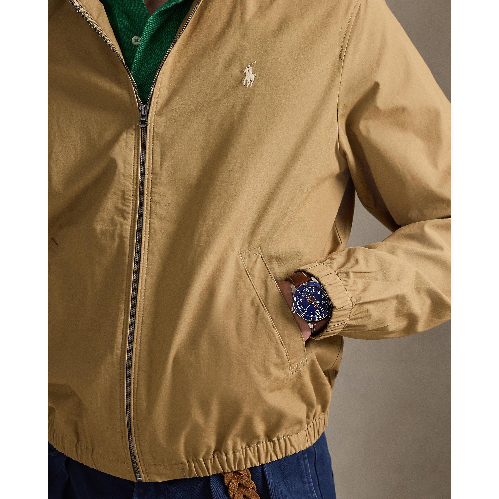 Café Tan - Polo Ralph Lauren - Men's Harrington Jacket - 5
