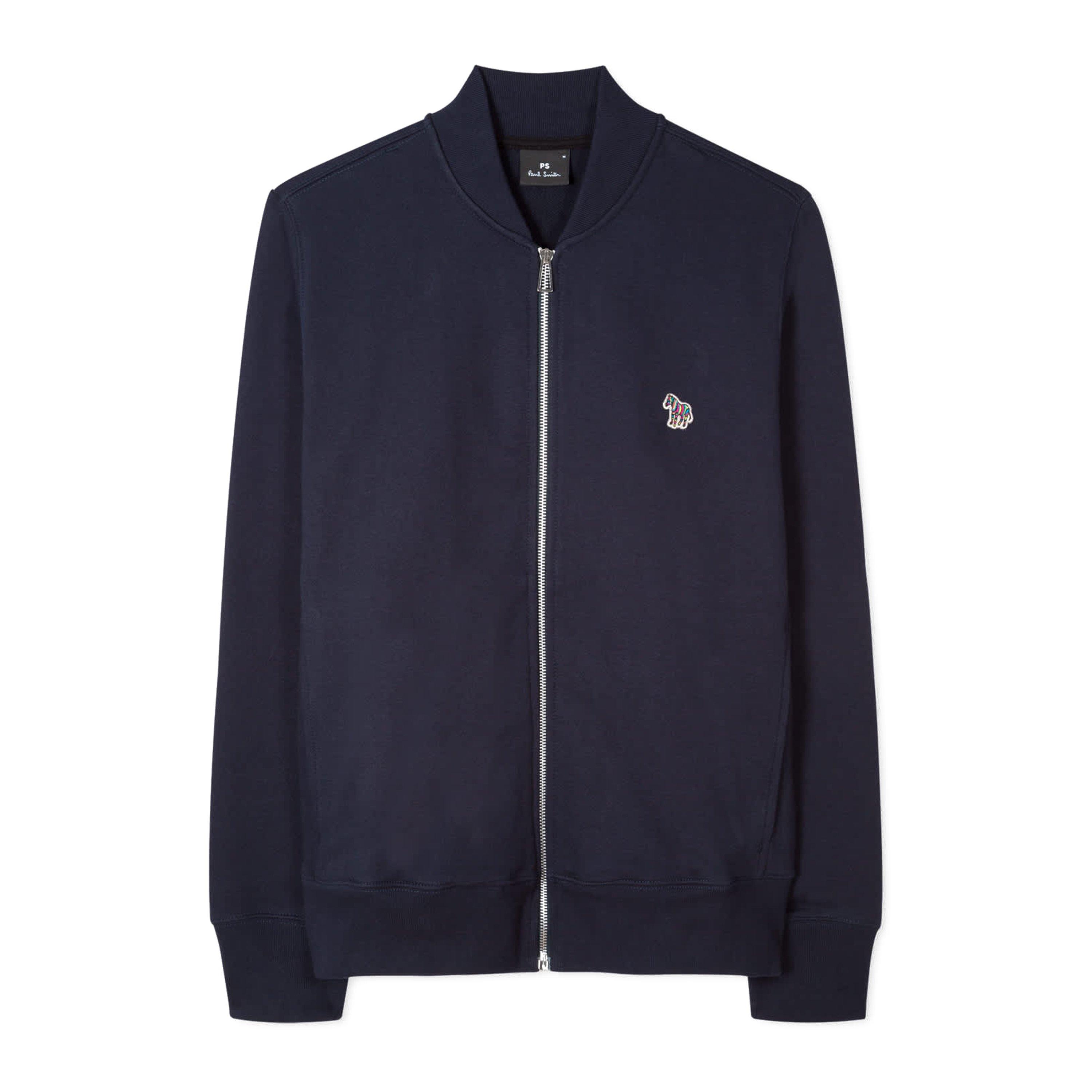 PS Paul Smith Men's Full-Zip Track Top - Navy 49 - XS