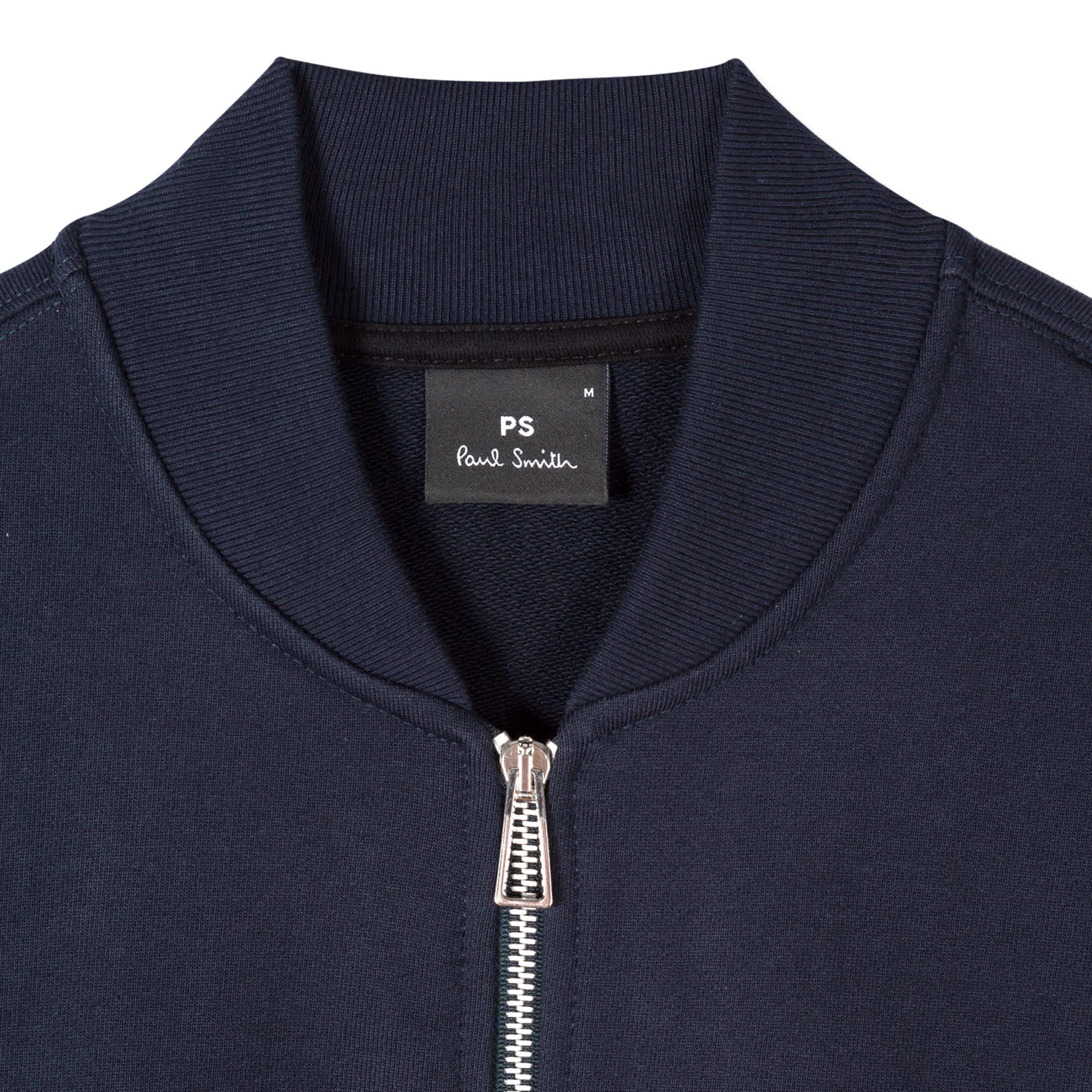 Navy 49 - PS Paul Smith - Men's Full-Zip Track Top - 7