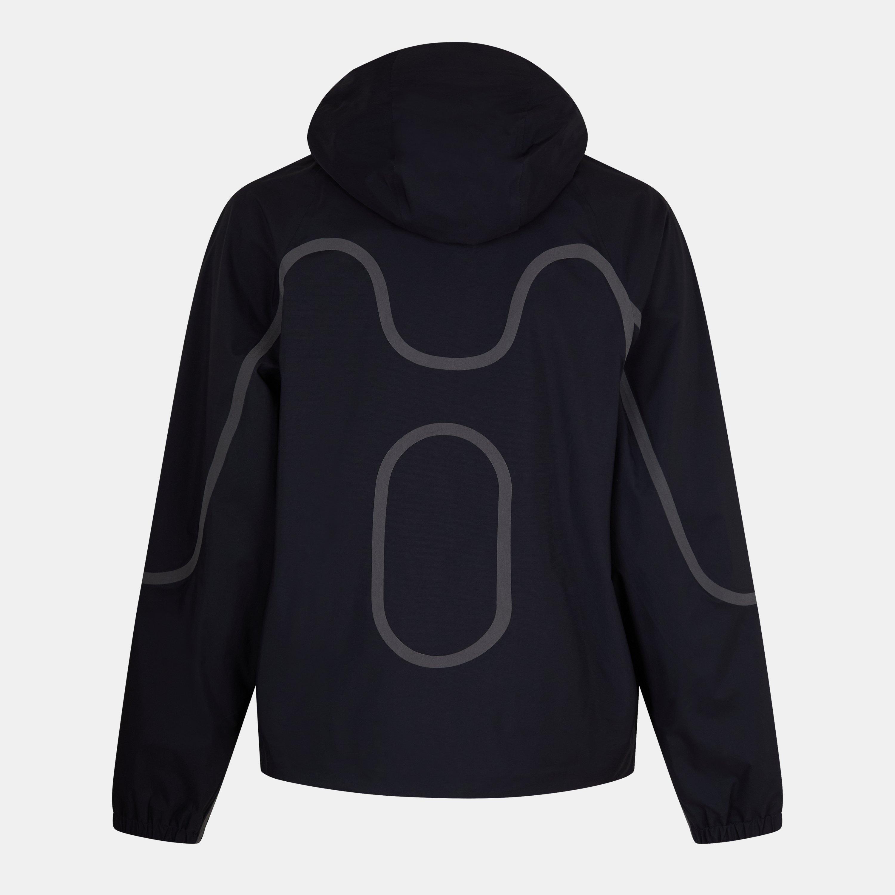 Black - On - Unisex Adults IKON Waterproof Rain Anorak - 2