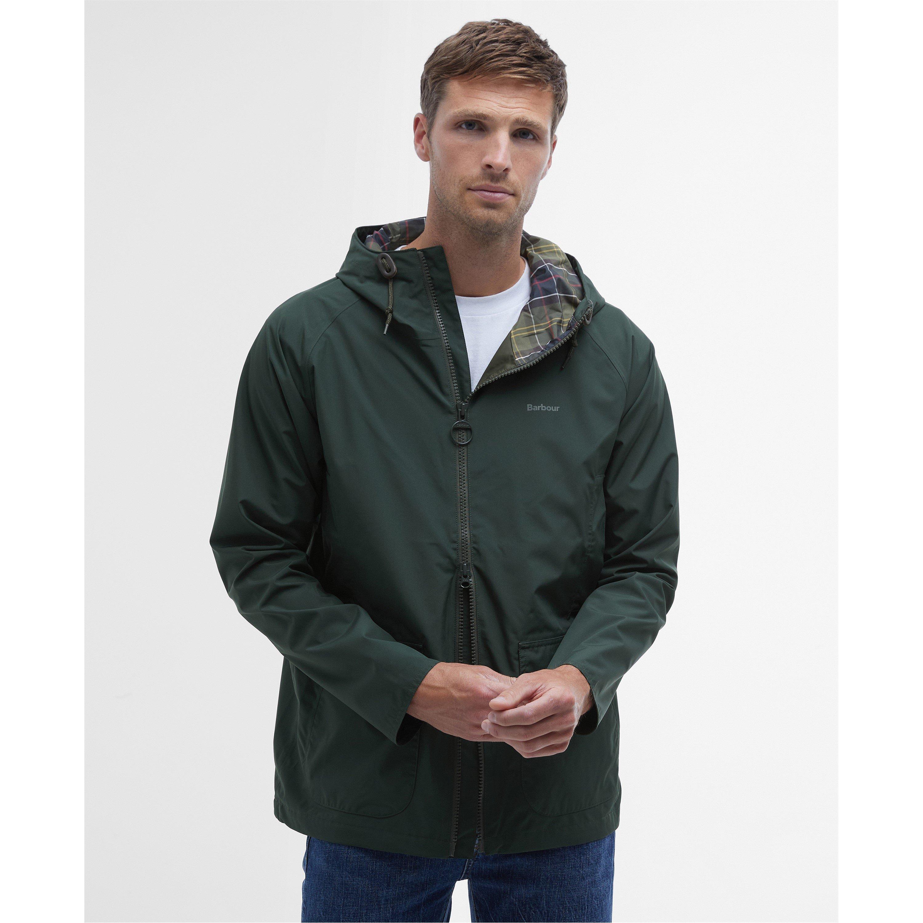 Barbour Hooded Domus Jacket Rain Jackets FRASERS