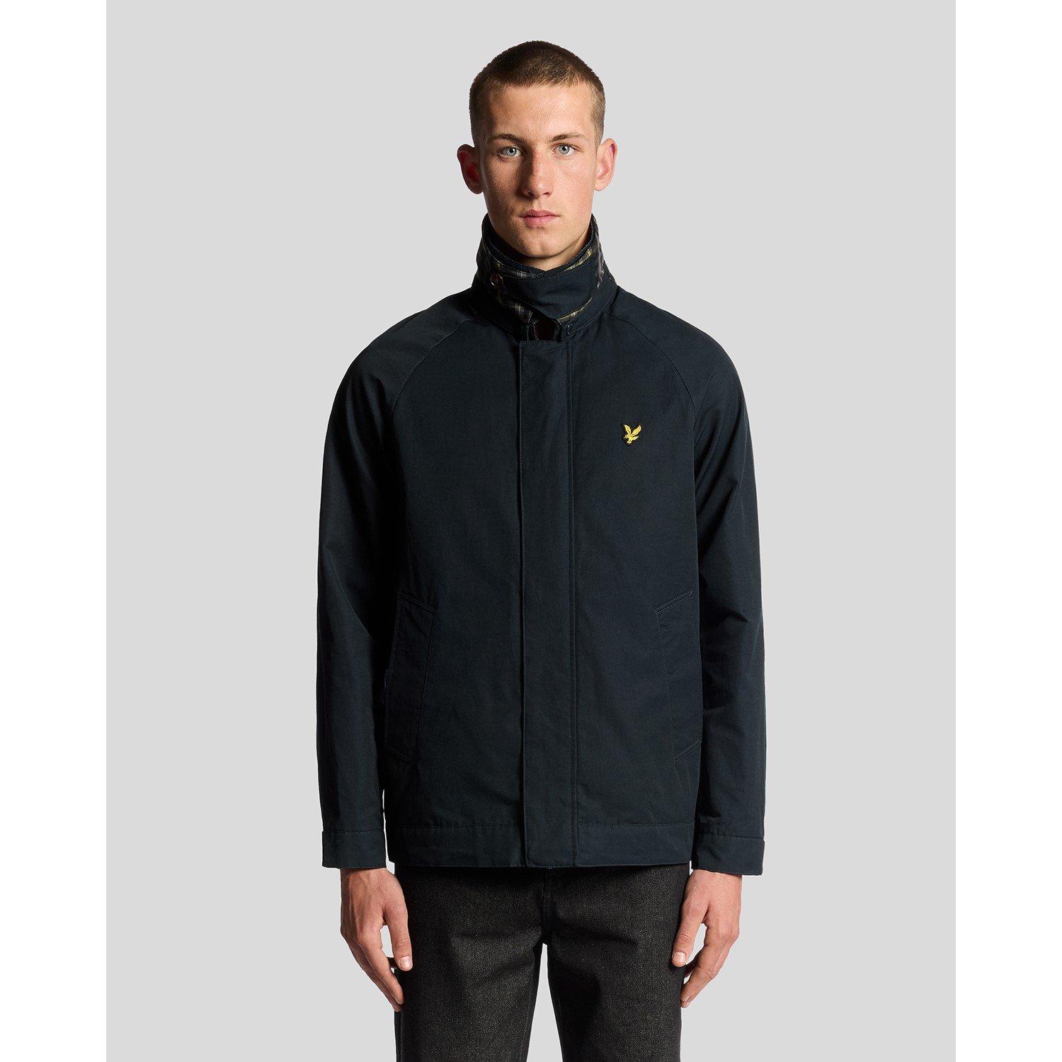Azul Marinho Escuro - Lyle and Scott - Men's Harrington Jacket - 2