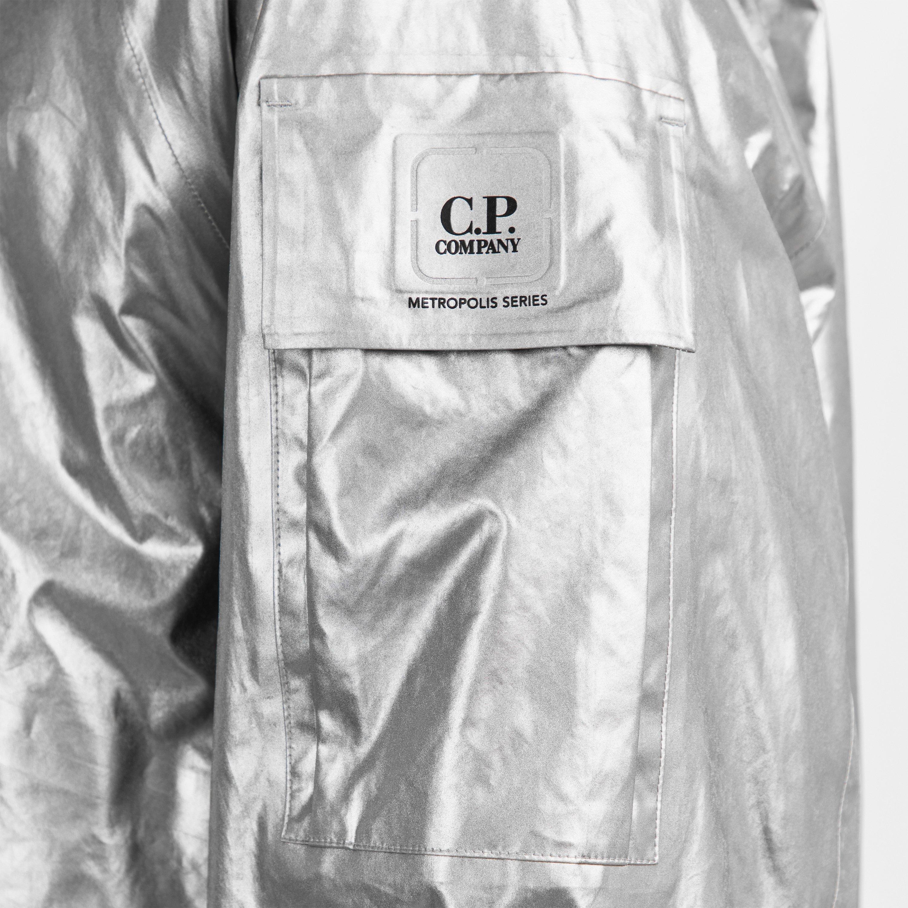 Silver 50 - CP Company Metropolis - Men's Titanium Rain Anorak - 5