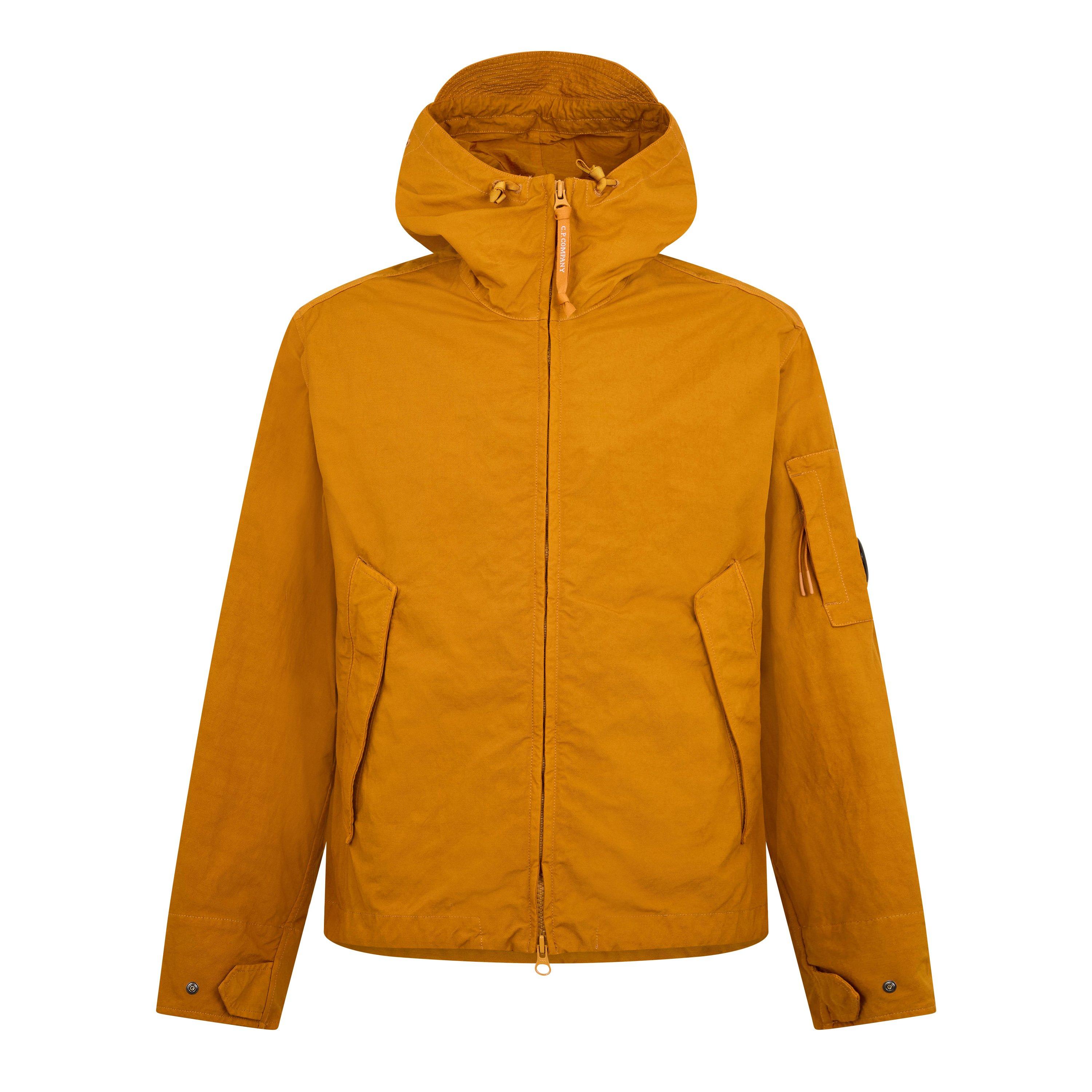 Cp Company Men's Hood Lens Twill Rain Jacket - Desert Sun 436 - XL (52)