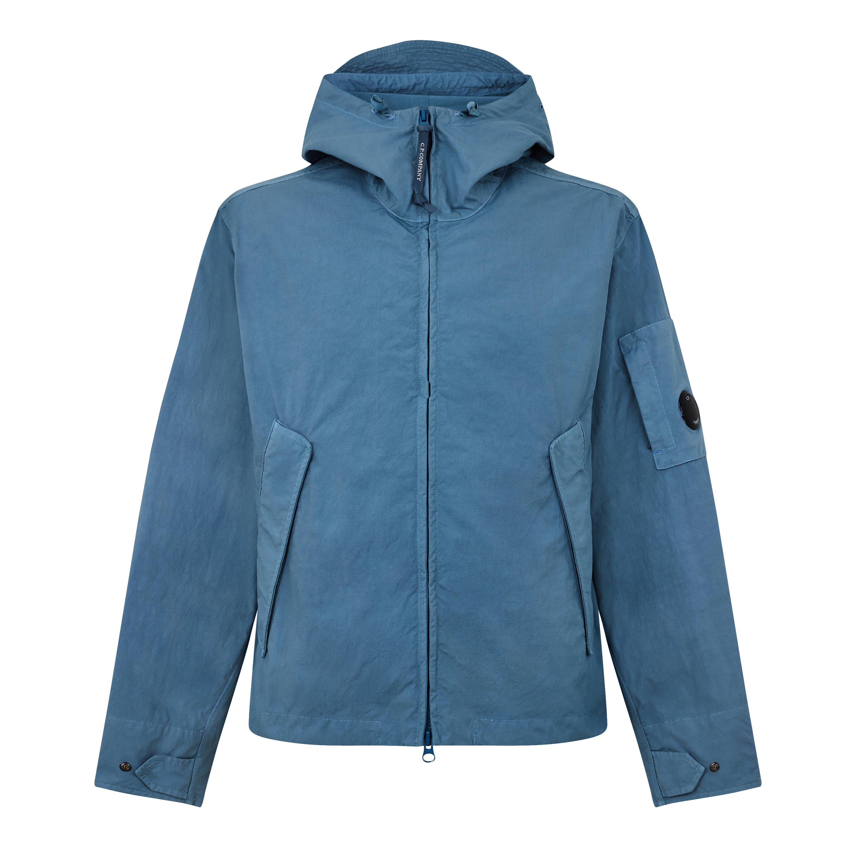 CP Company CP Twill HD Lens Jkt Sn61 - Silver Blue 809 - Size 2XL (54)