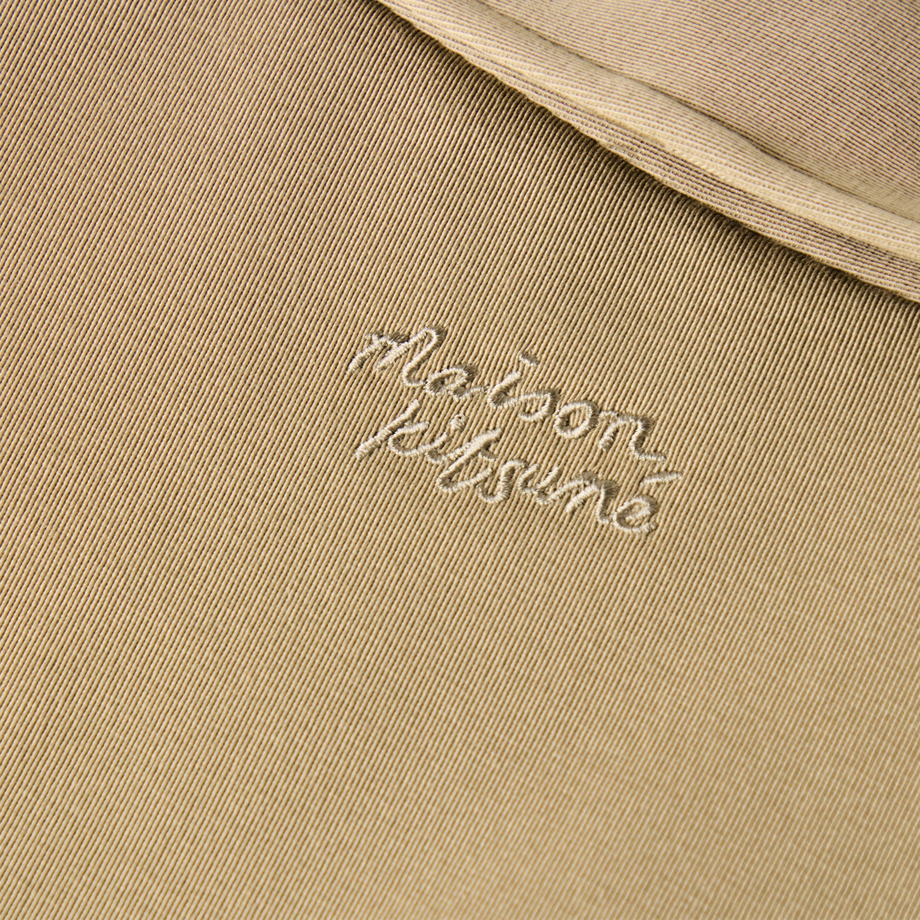 Concrete Beige - Maison Kitsune - Men's Elasticated Zip Blouson Harrington Jacket - 3