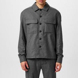 Moncler Cashmere Blend Shirt Jacket