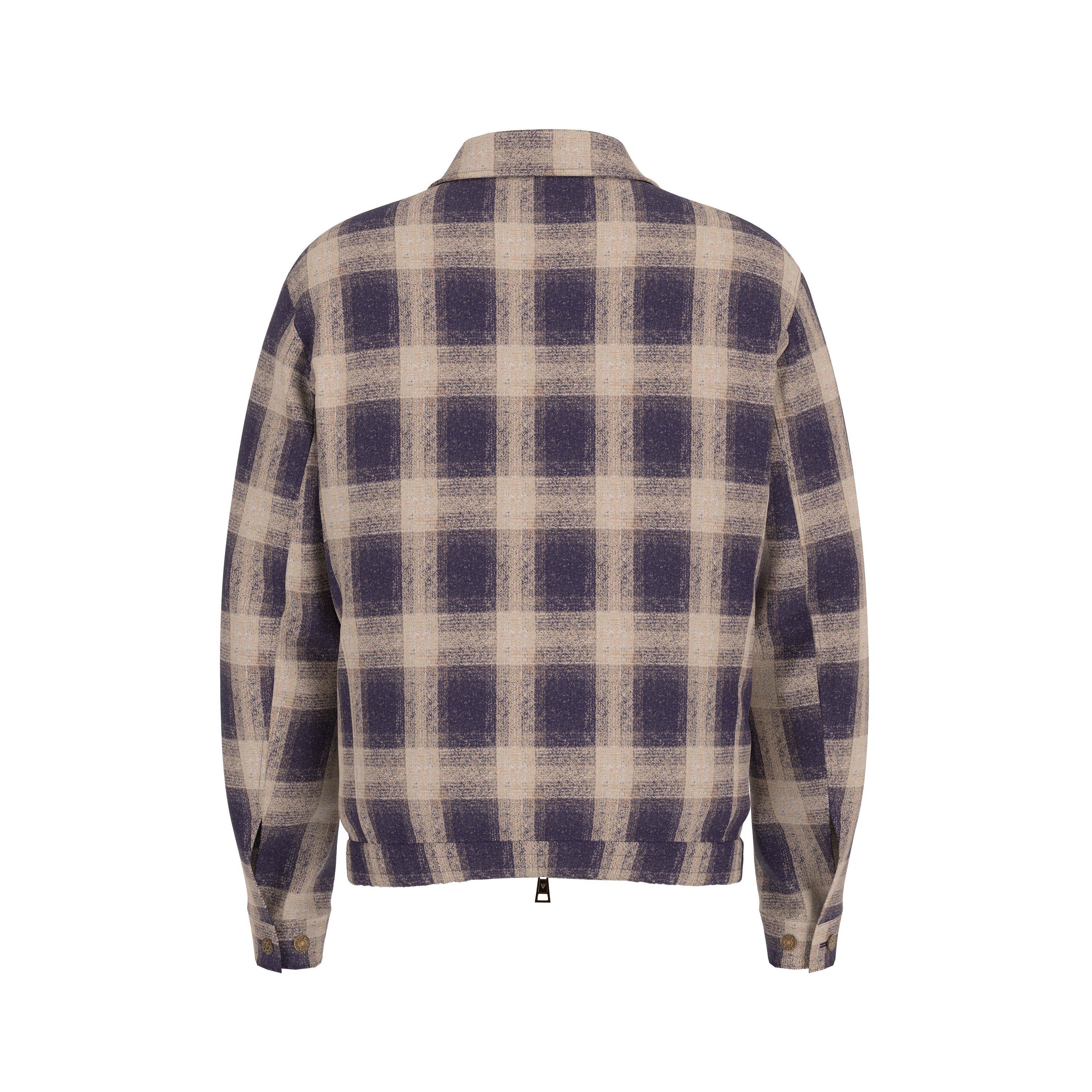 BrownCheck L12E - Guess - Guess Plaid Wool Jkt Sn54 - 2