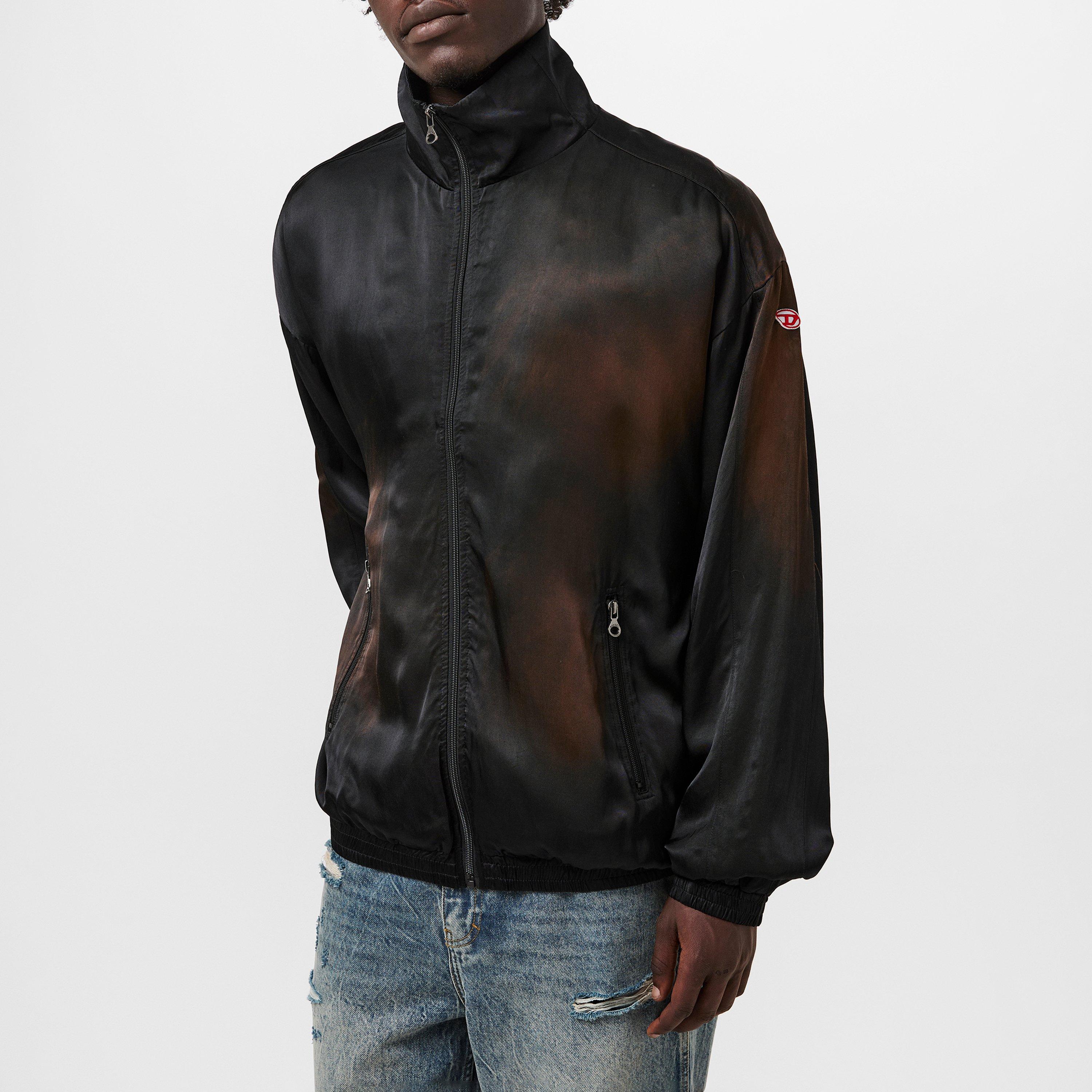 Black Black - Diesel - Men's Smash Weather-Resistant Technical Softshell Jacket - 3