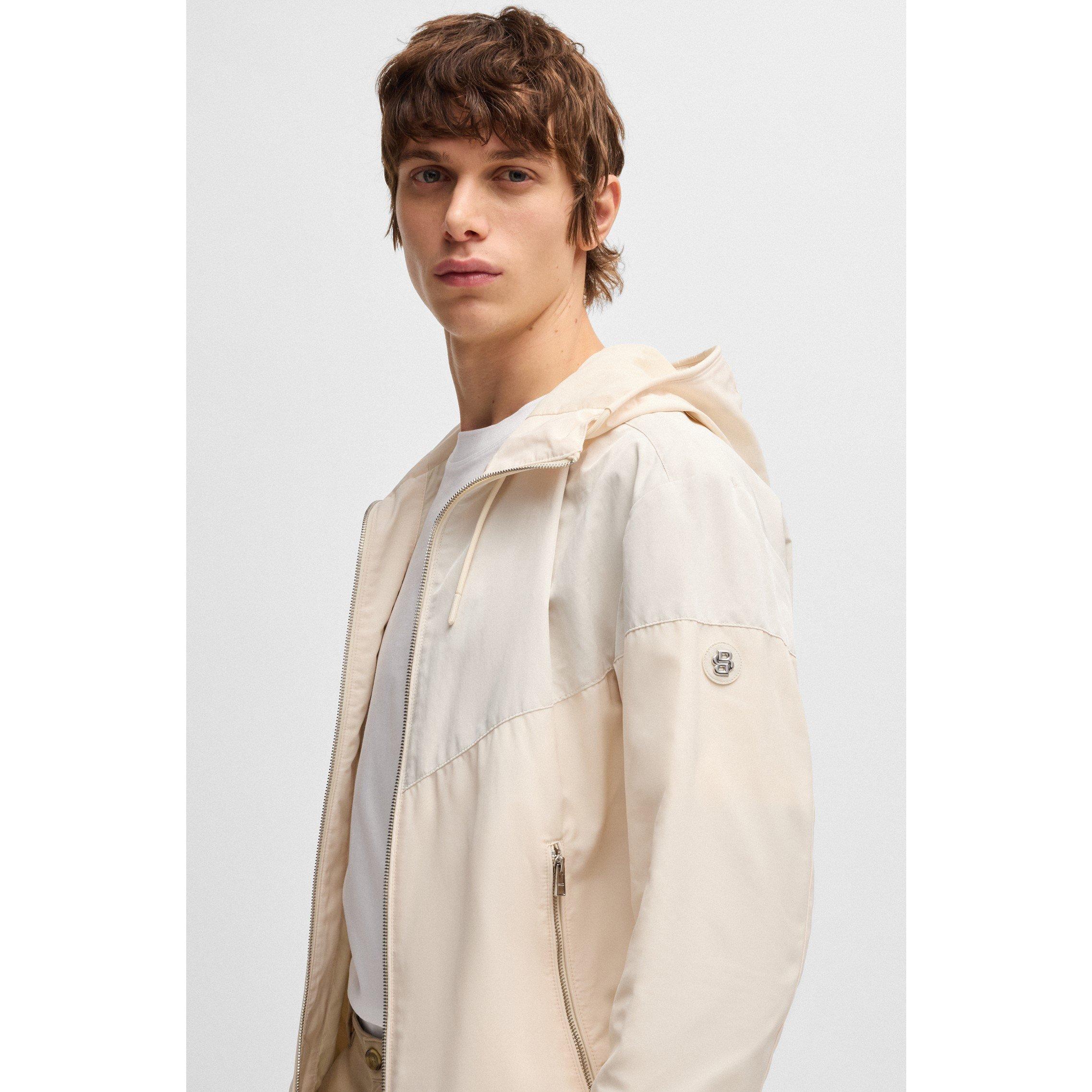 Black 001 - Boss - H-Cireno2 01 Weather-Resistant Rain Anorak - 4