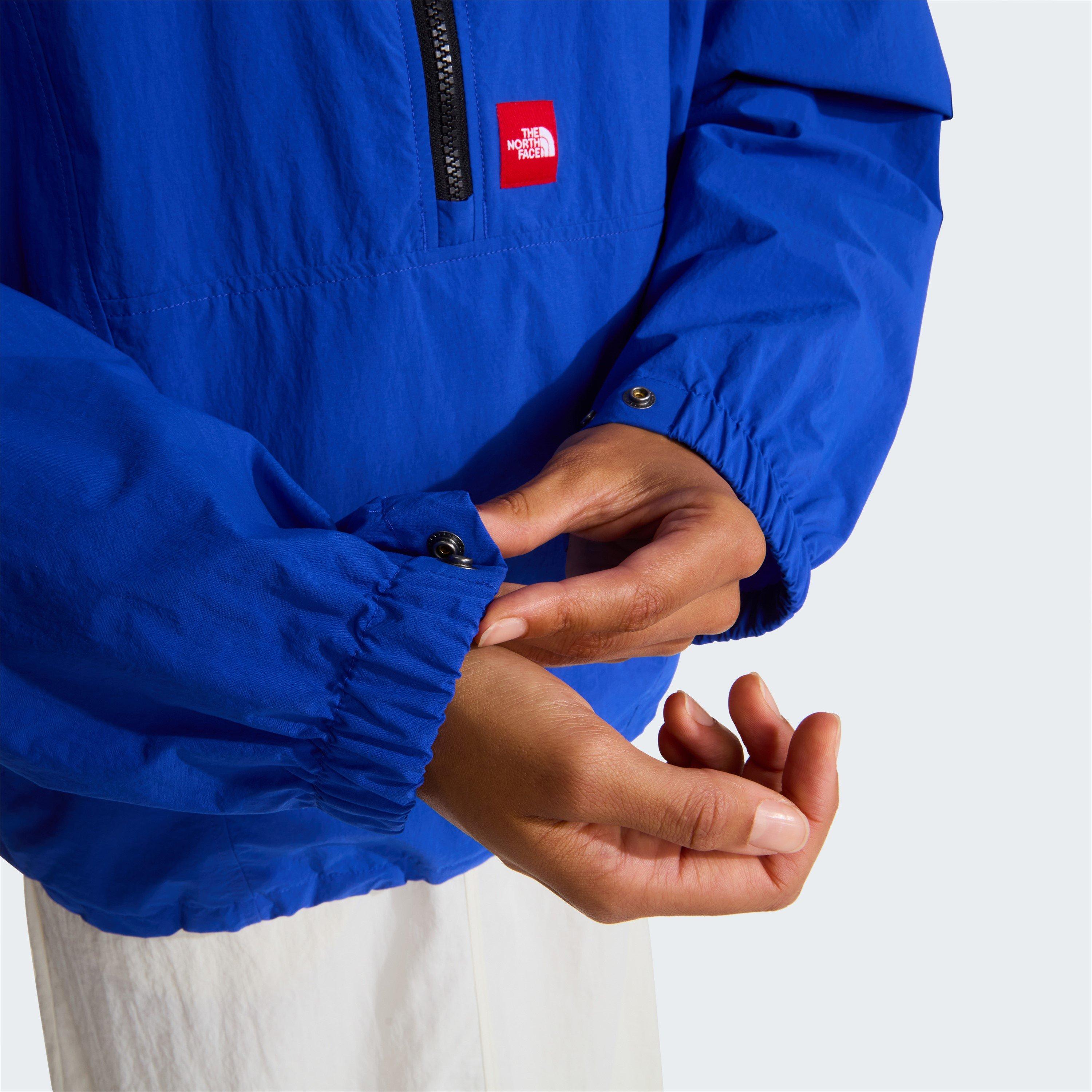 TNF Blue - The North Face - TNF Red Box quarter Rain Pull Over Mens - 5
