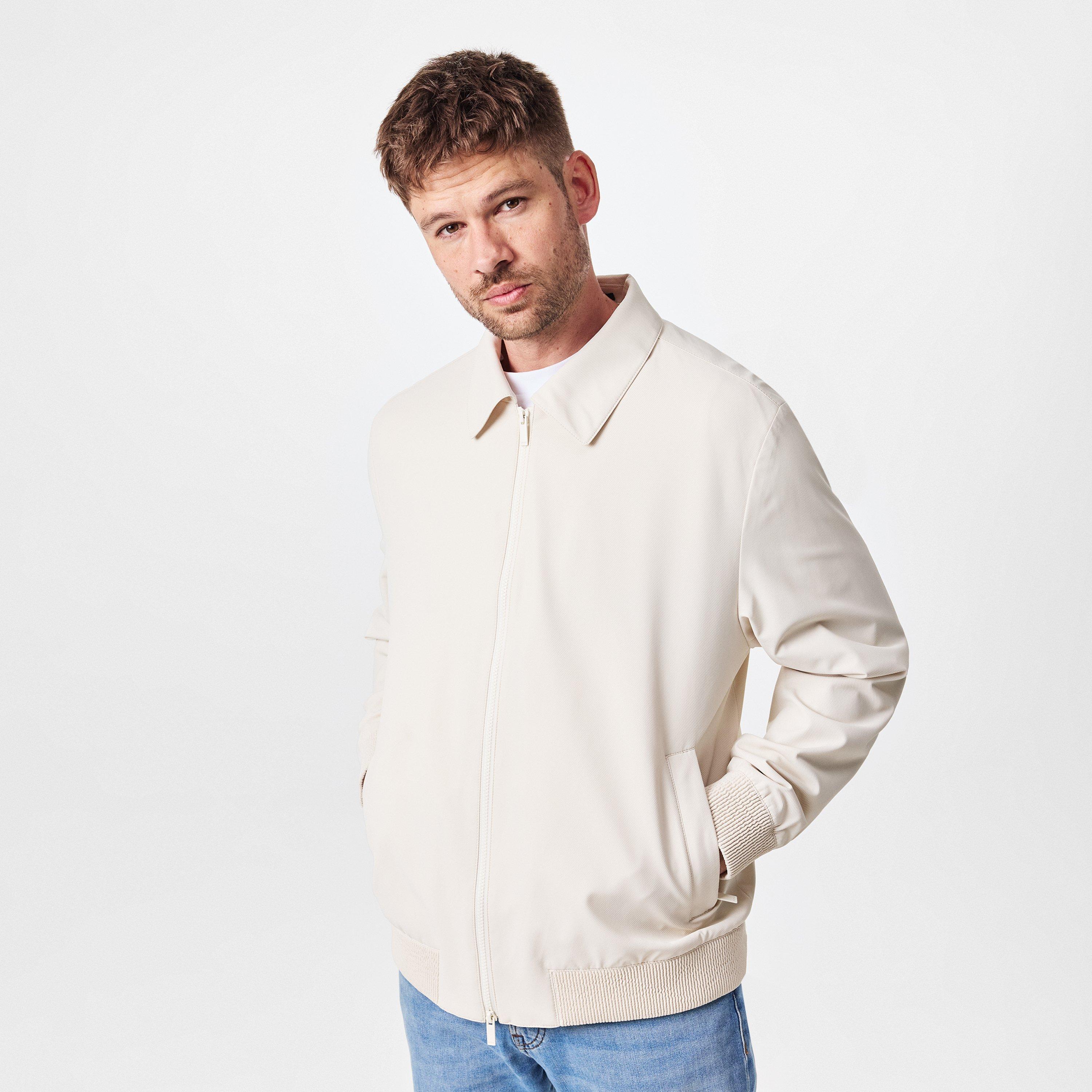 Open White - Boss - Hanry Wing Harrington Jacket - 3