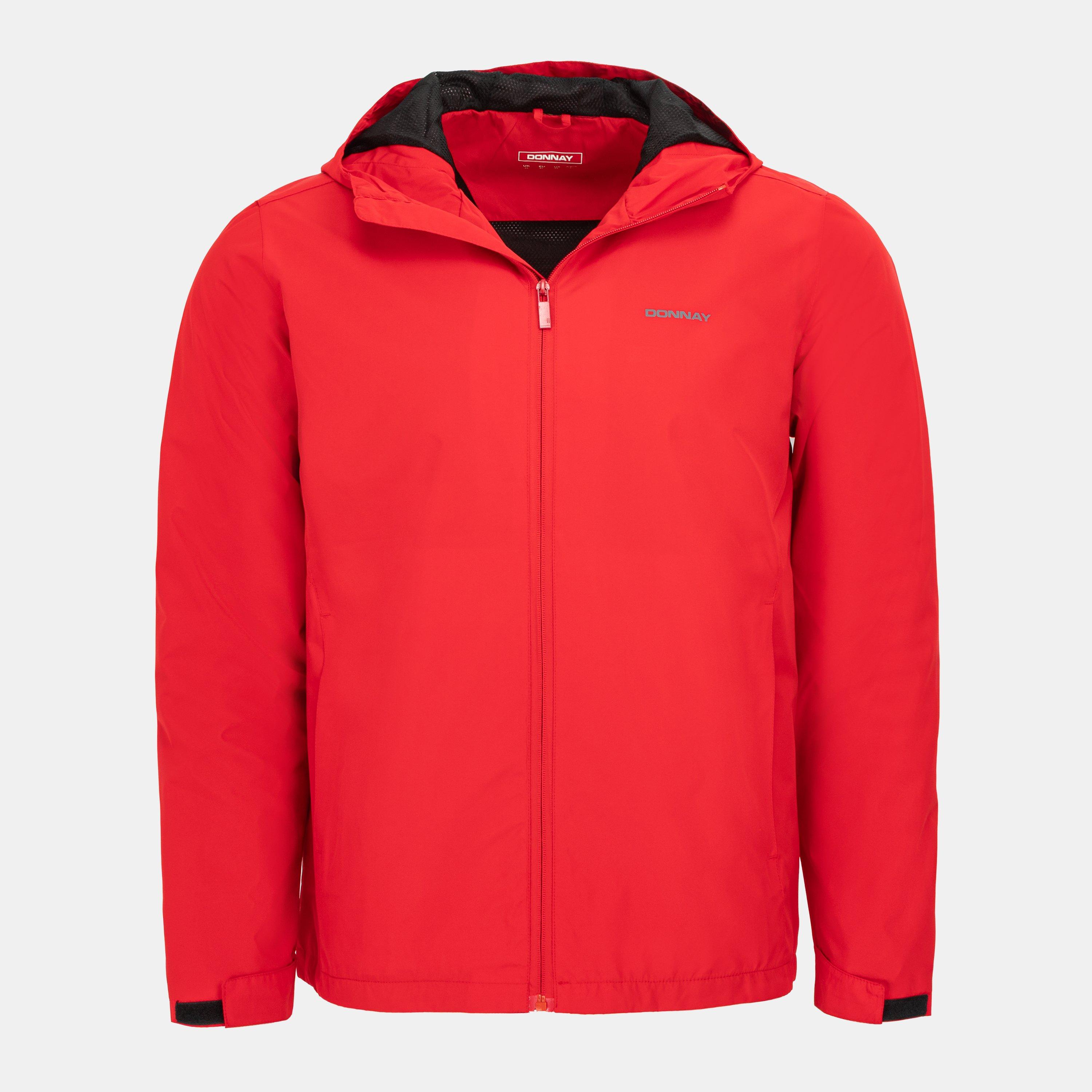 Donnay Men's Lightweight Jacket - Red - 2X Small