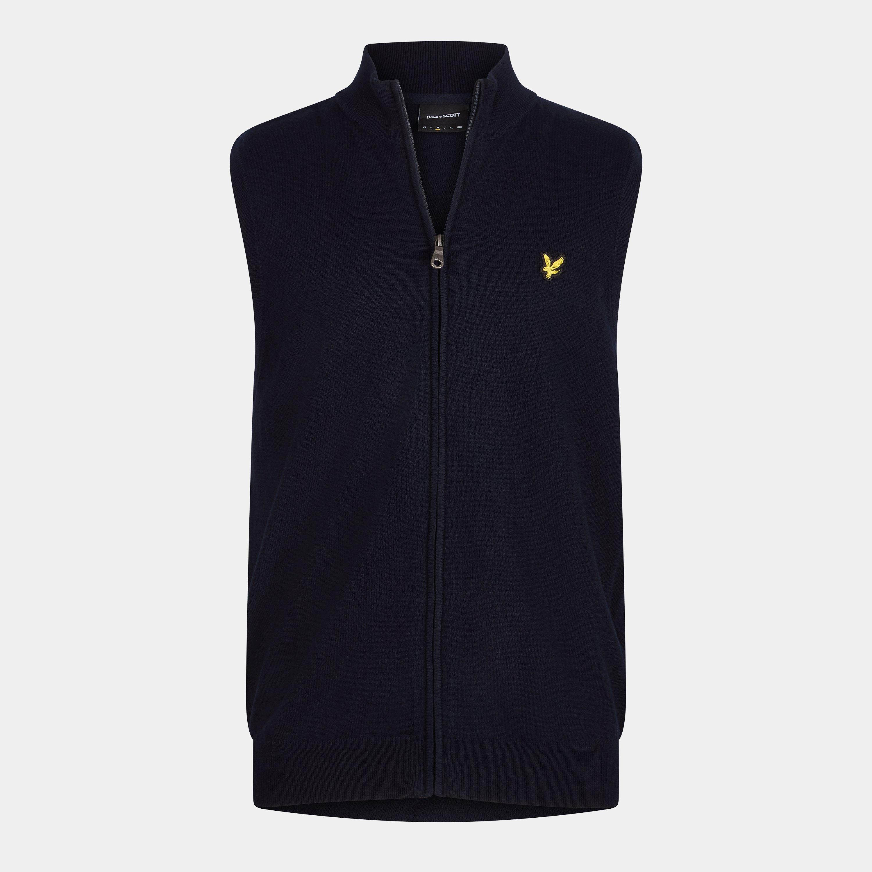 Lyle And Scott Men's Weather-Resistant Lightweight Softshell Jacket - Dark Navy - XL