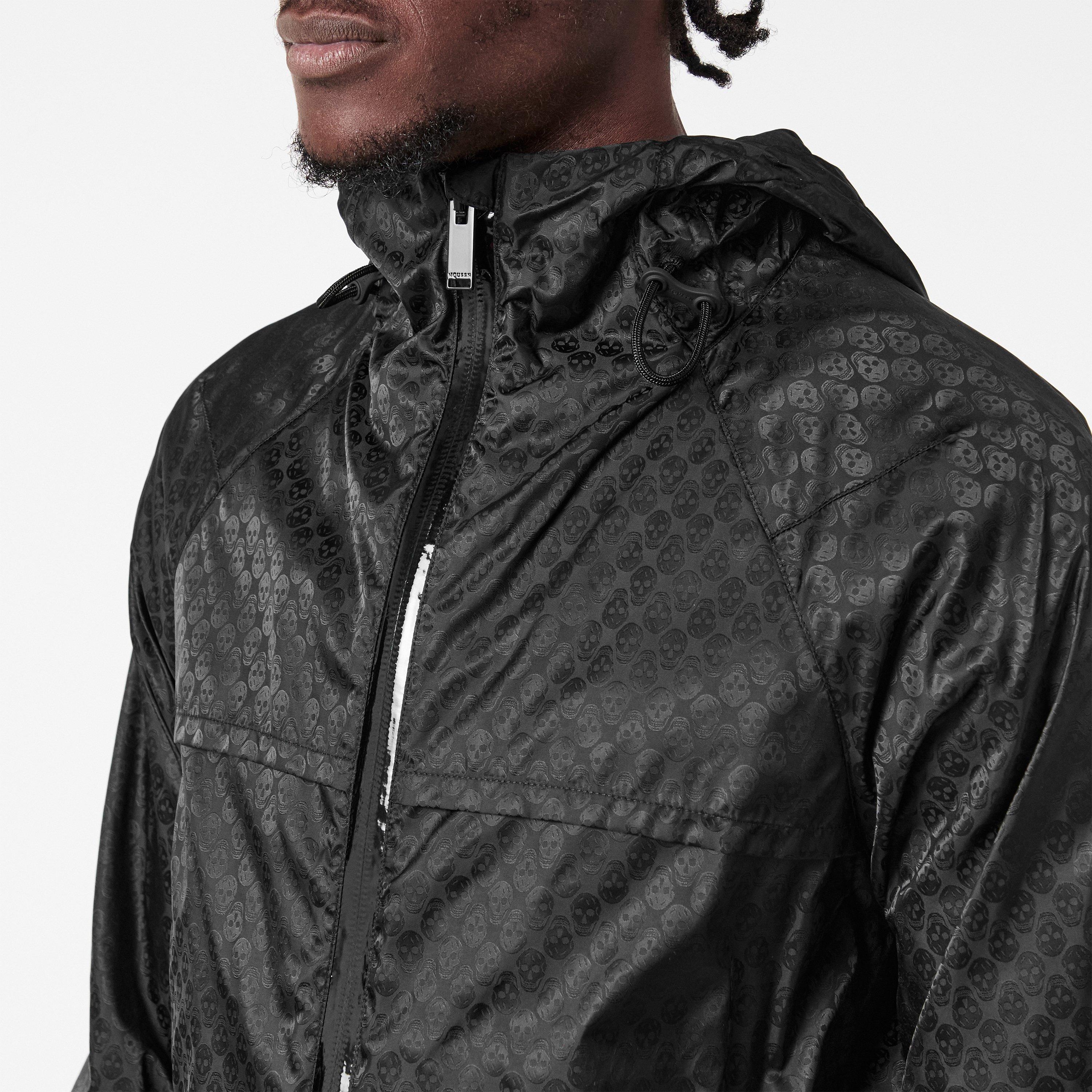Black - Alexander McQueen - Men's  Alex Kick Technical Rain Anorak - 5
