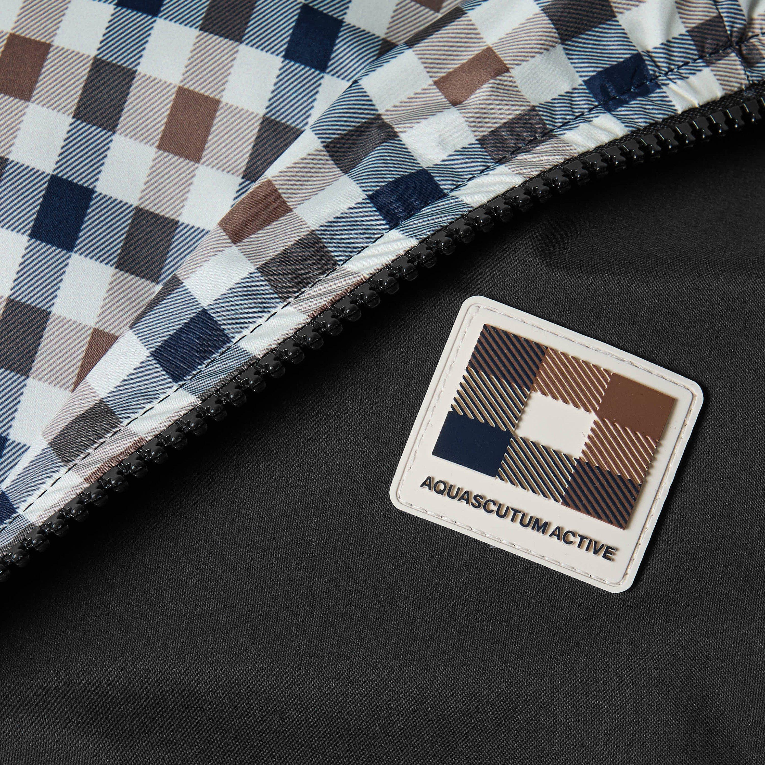 Black - Aquascutum - AquAct Rvr Check Jkt Sn62 - 5