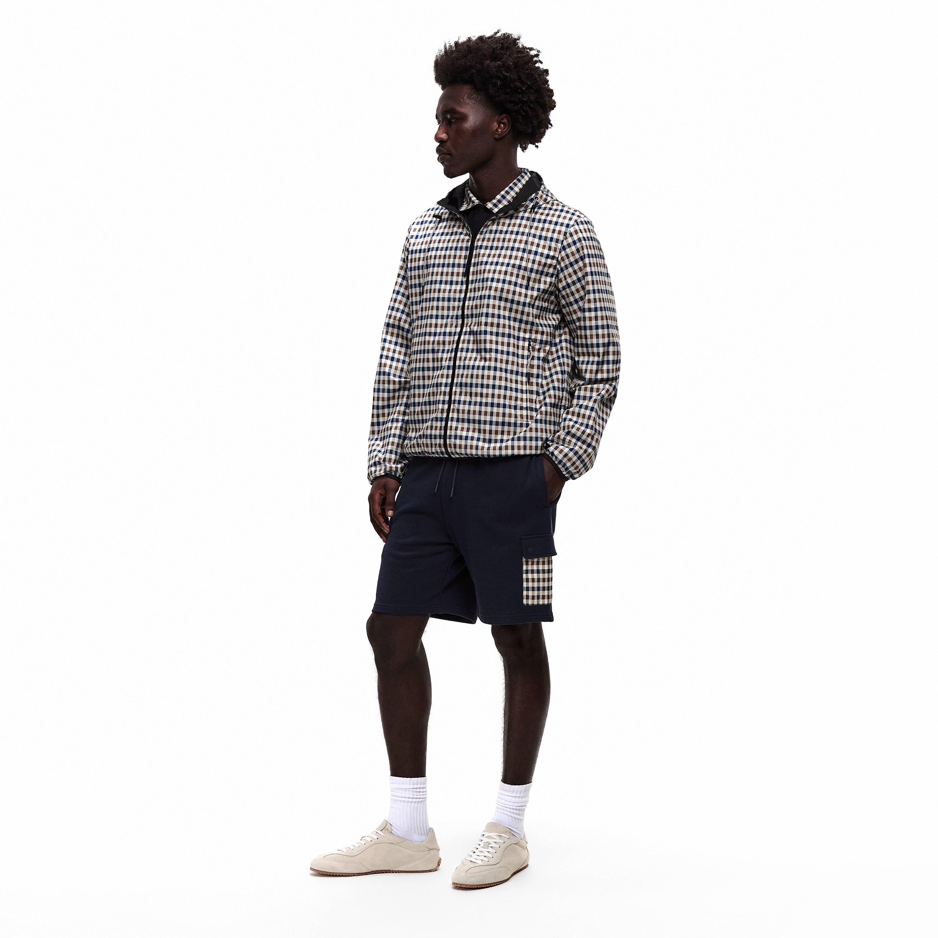 Black - Aquascutum - AquAct Rvr Check Jkt Sn62 - 6