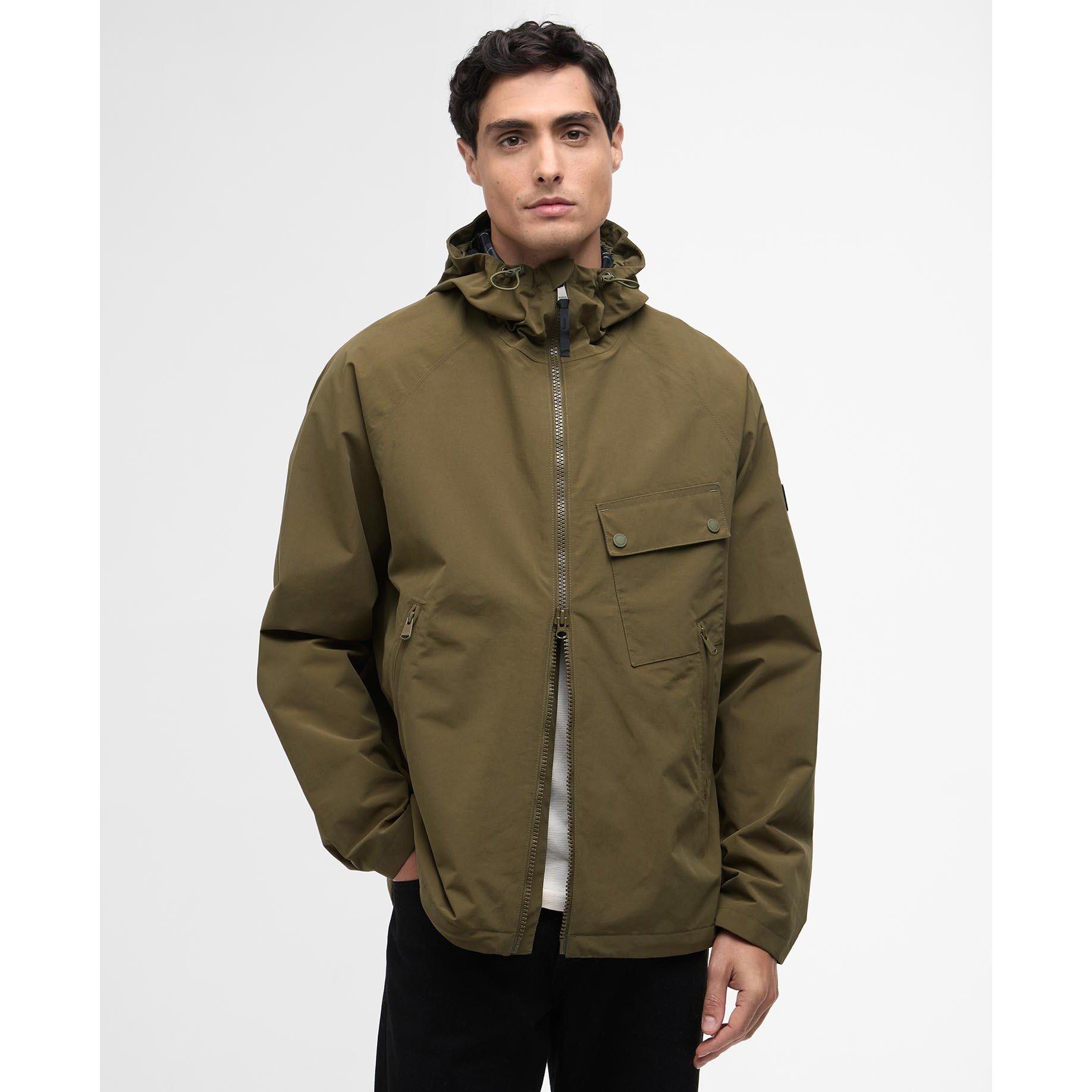 Light Sage - Barbour International - Mens Mispen Waterproof Jacket - 2