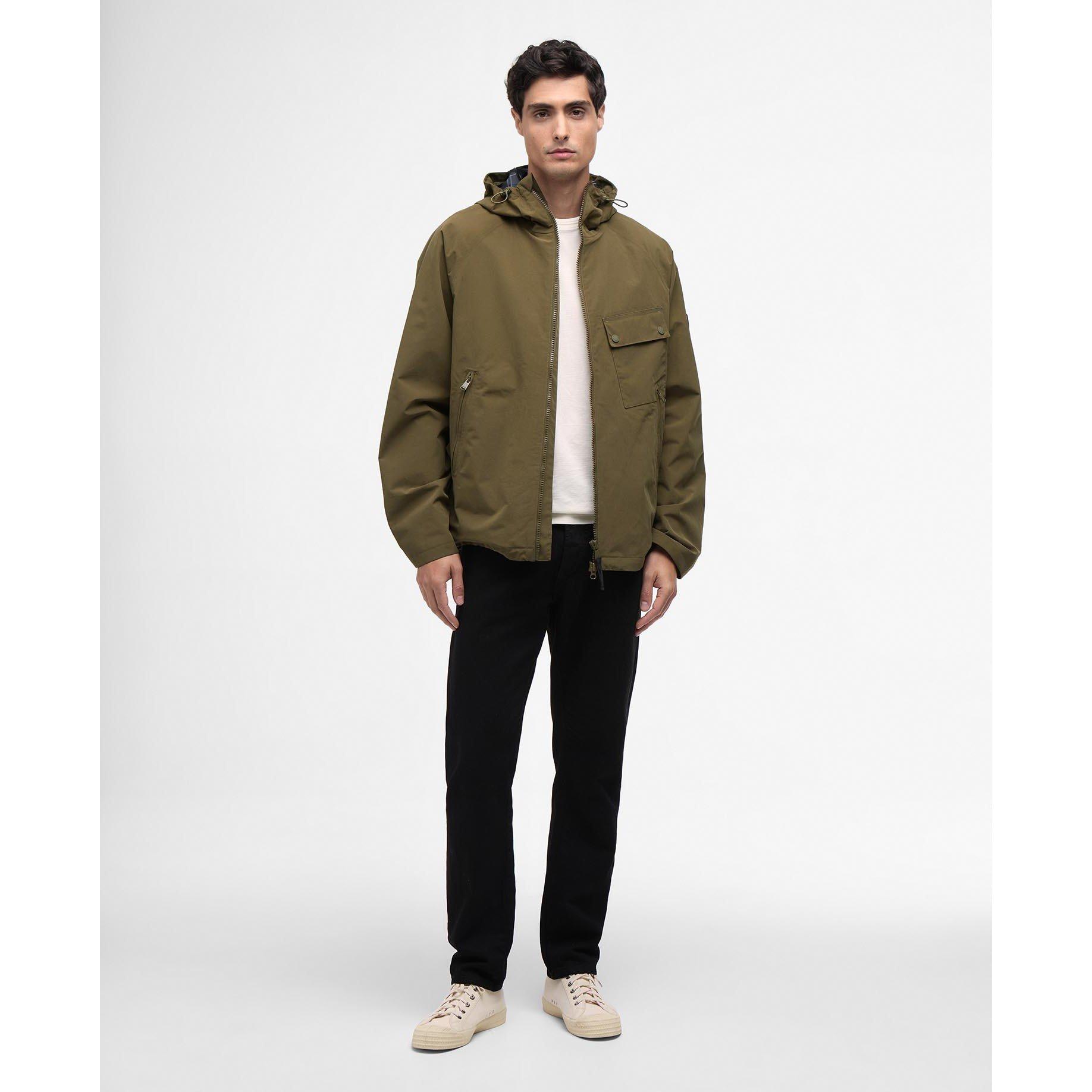 Light Sage - Barbour International - Mens Mispen Waterproof Jacket - 7