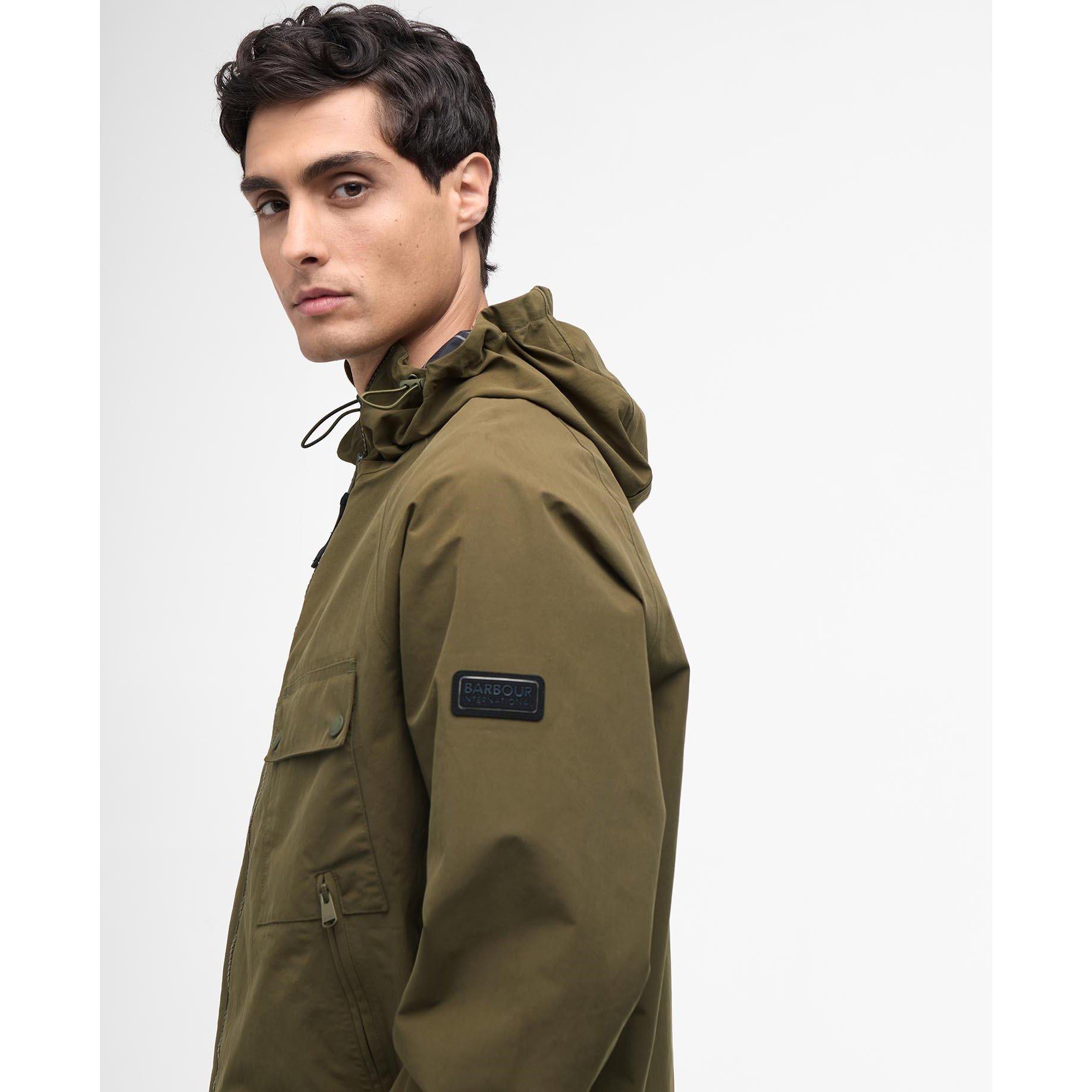 Light Sage - Barbour International - Mens Mispen Waterproof Jacket - 4