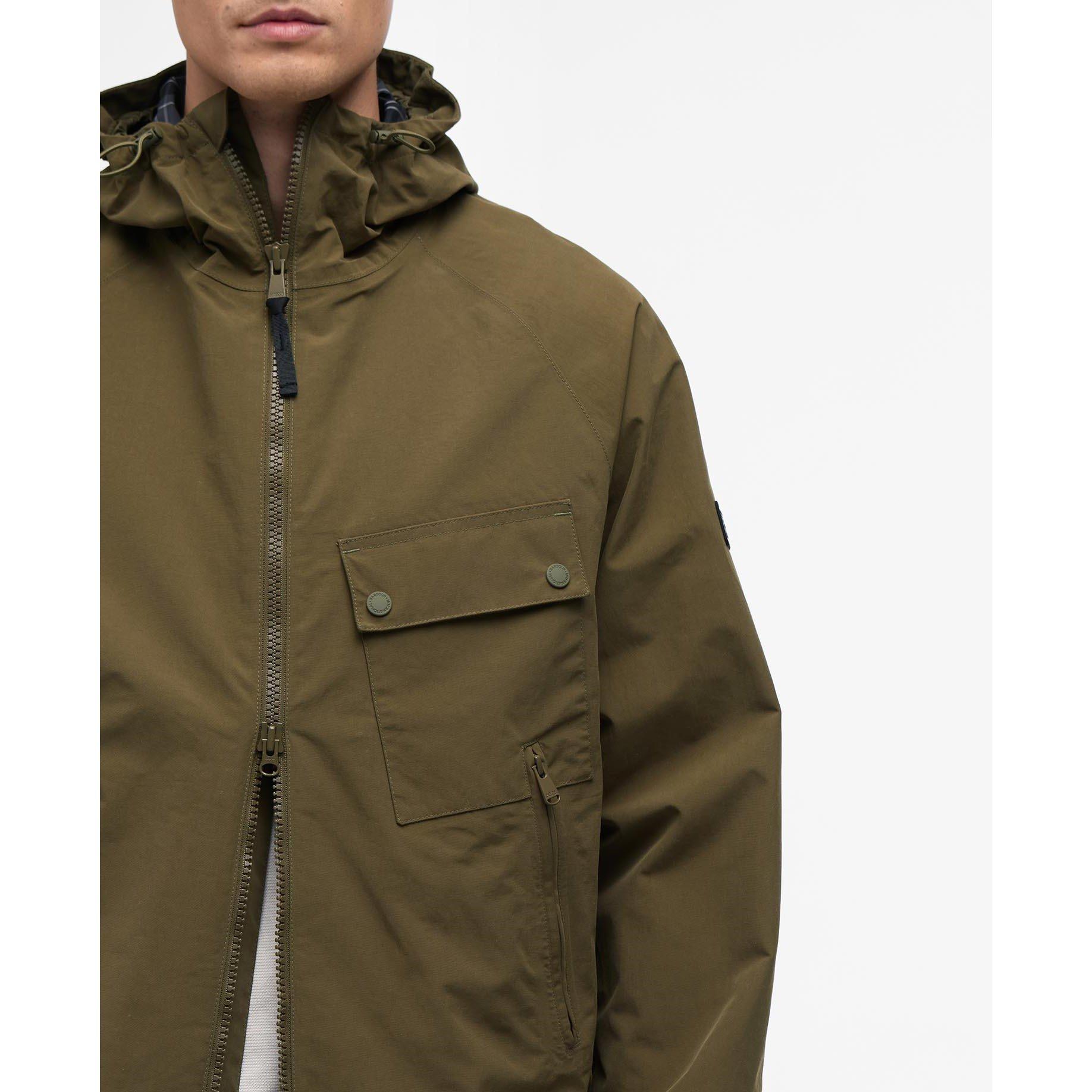 Light Sage - Barbour International - Mens Mispen Waterproof Jacket - 5