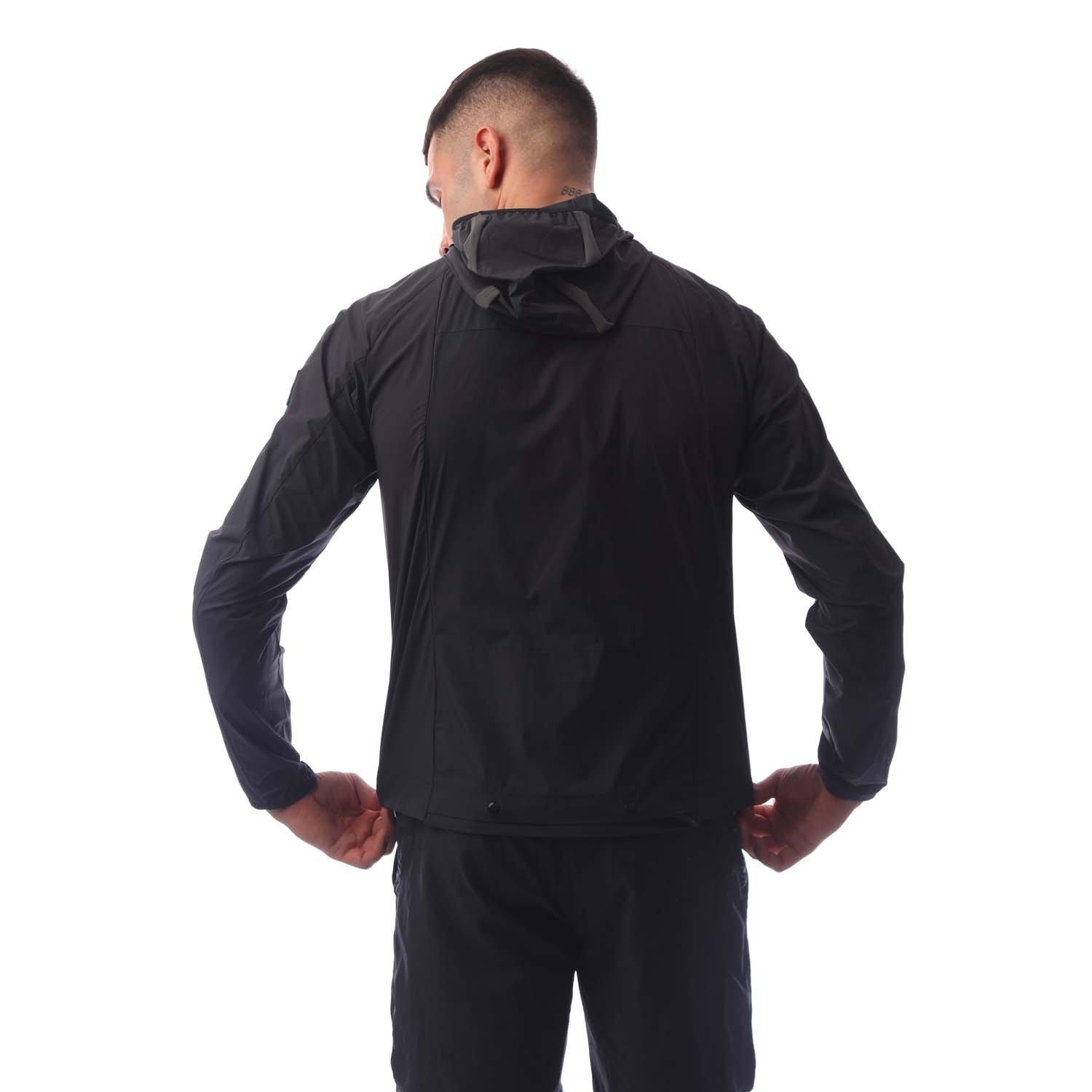 Black - Boss - Men's Ophris Rain Anorak - 2