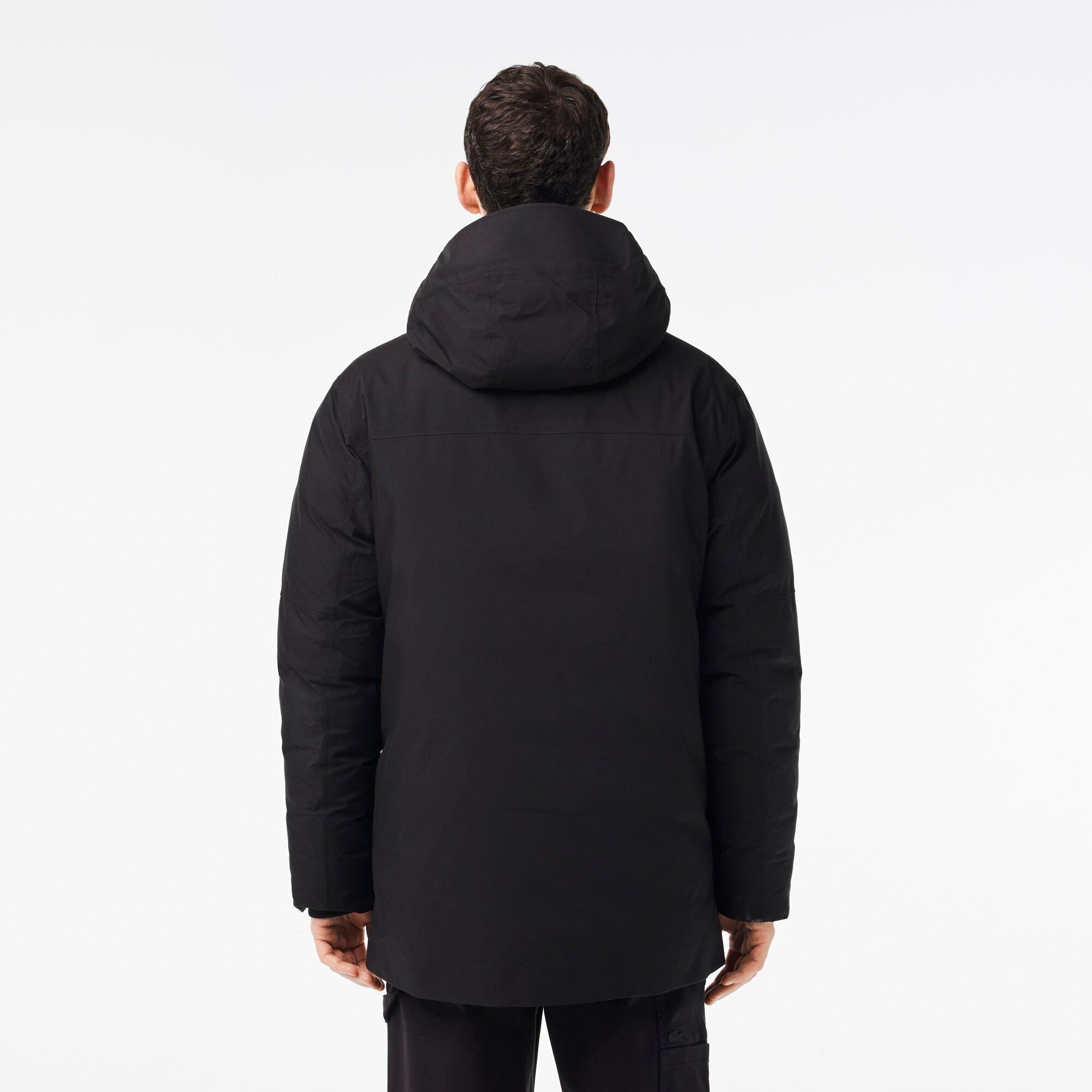 Black/Black - Lacoste - Men's Rain Anorak - 3