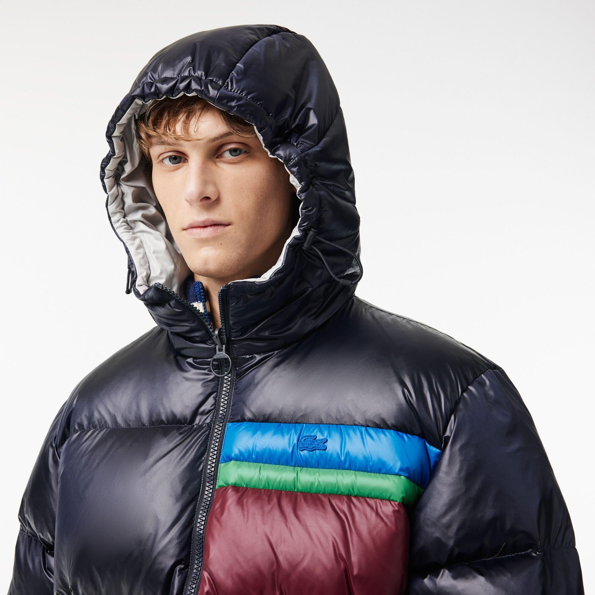 Abysm/Multico - Lacoste - Reversible Puffer Jacket - 4