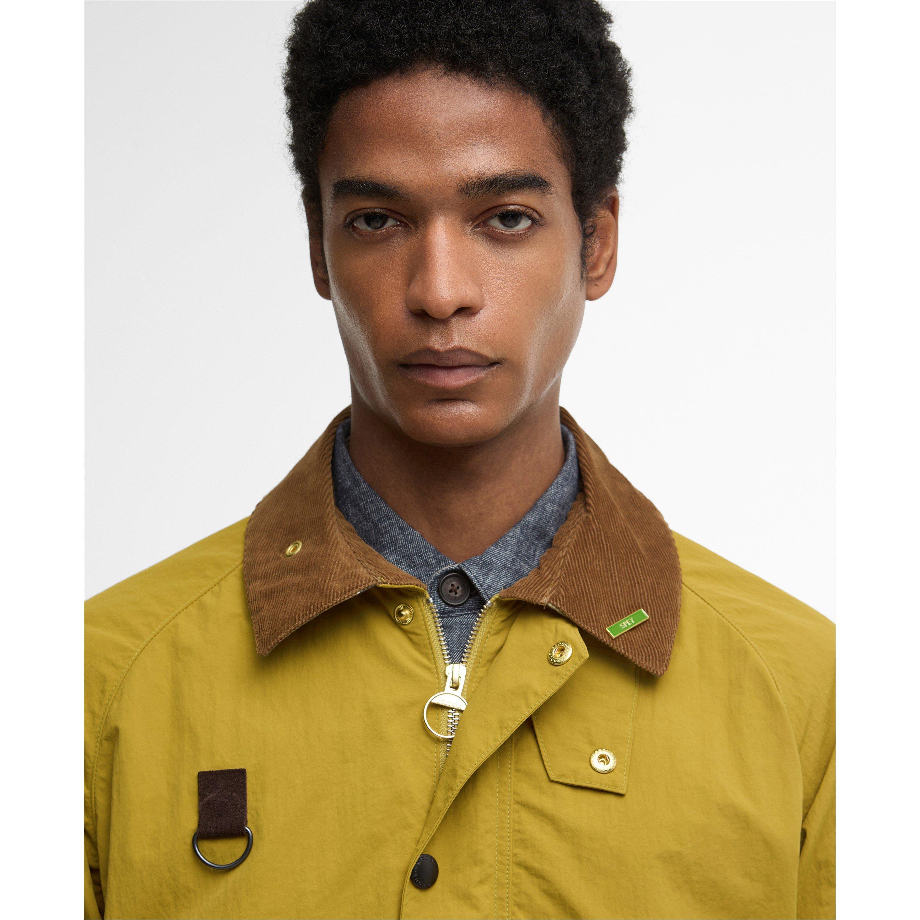 Amber Grn GN21 - Barbour - Mens Icons Spey Jacket - 4