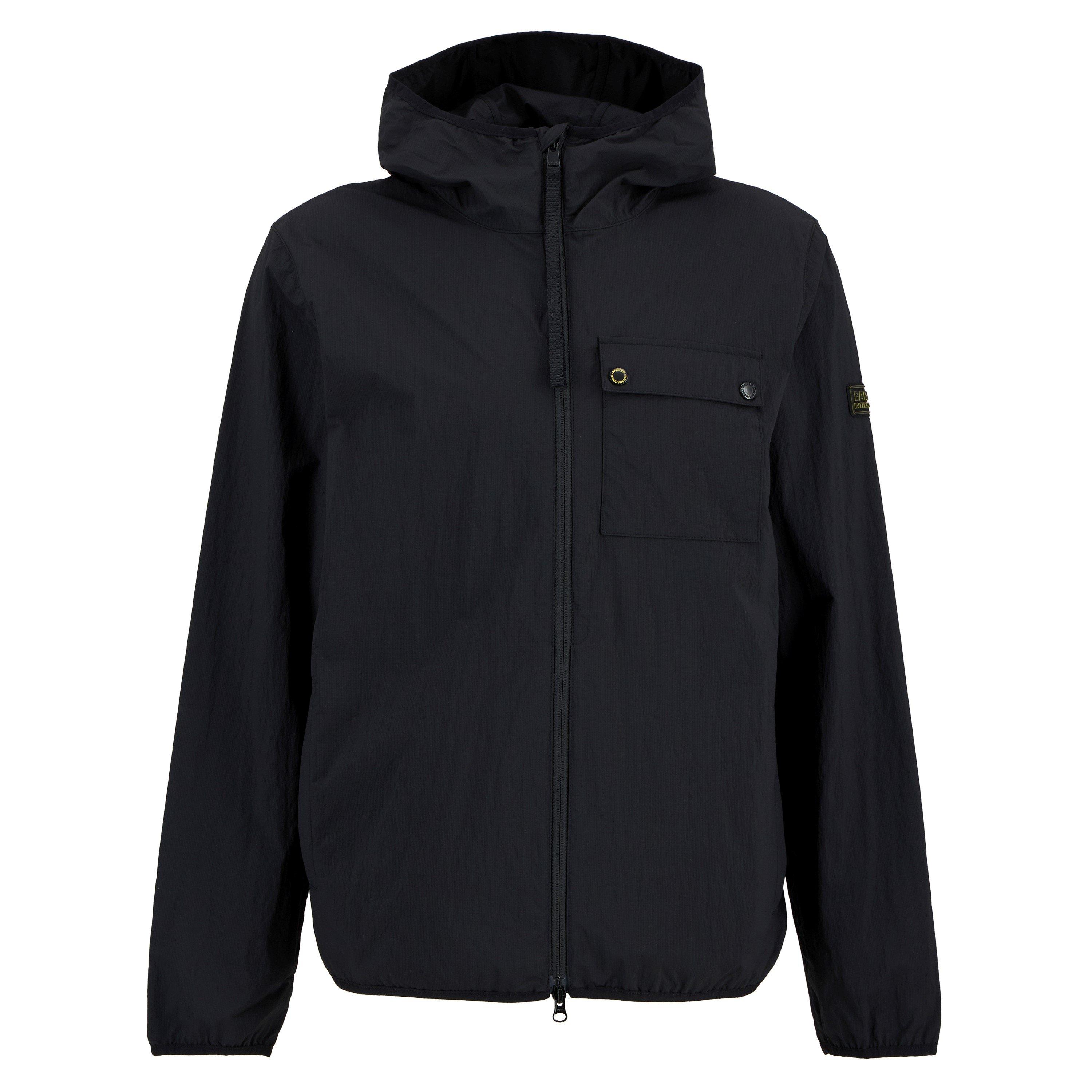 Black BK11 - Barbour International - Mens Dalton Casual Jacket - 1