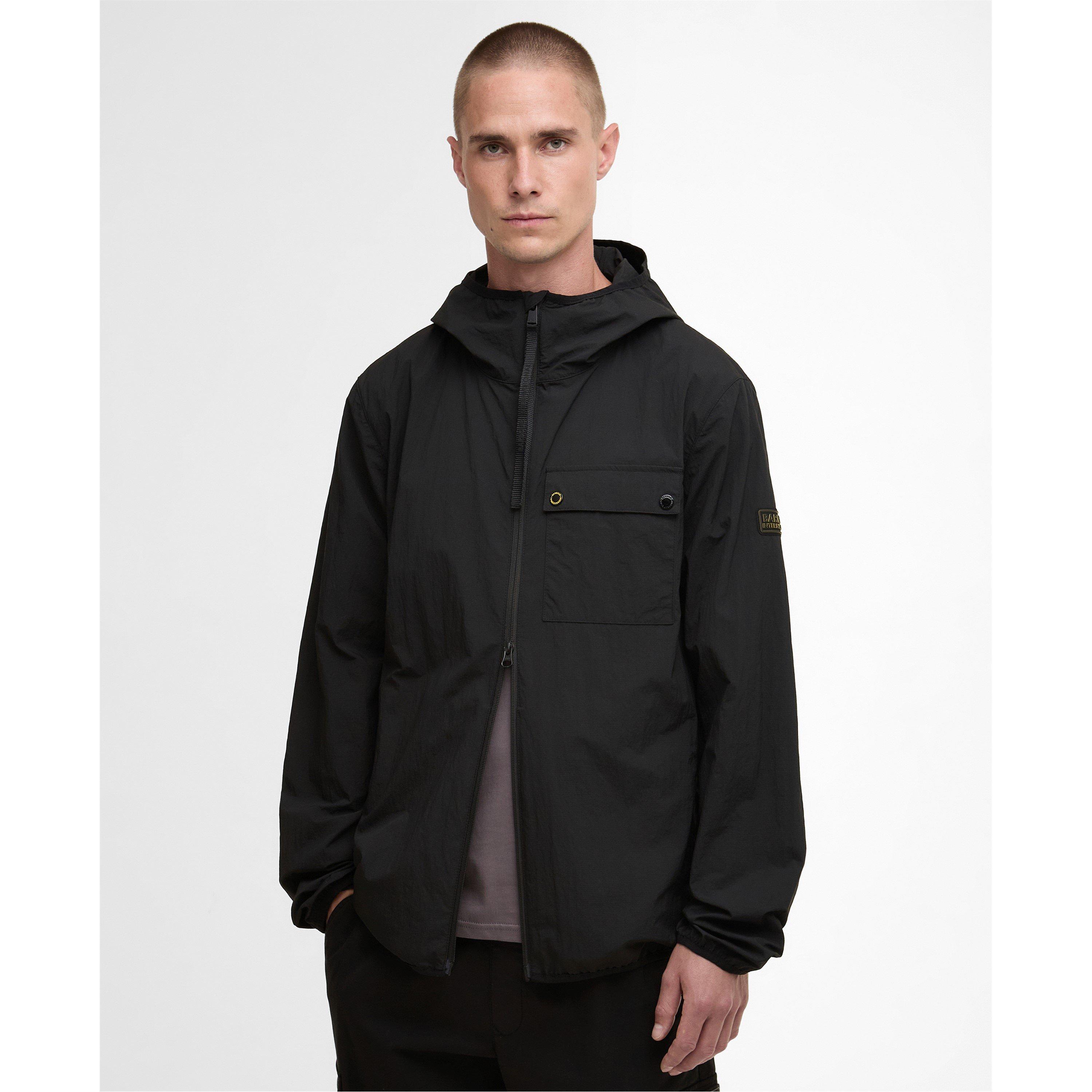 Black BK11 - Barbour International - Mens Dalton Casual Jacket - 2