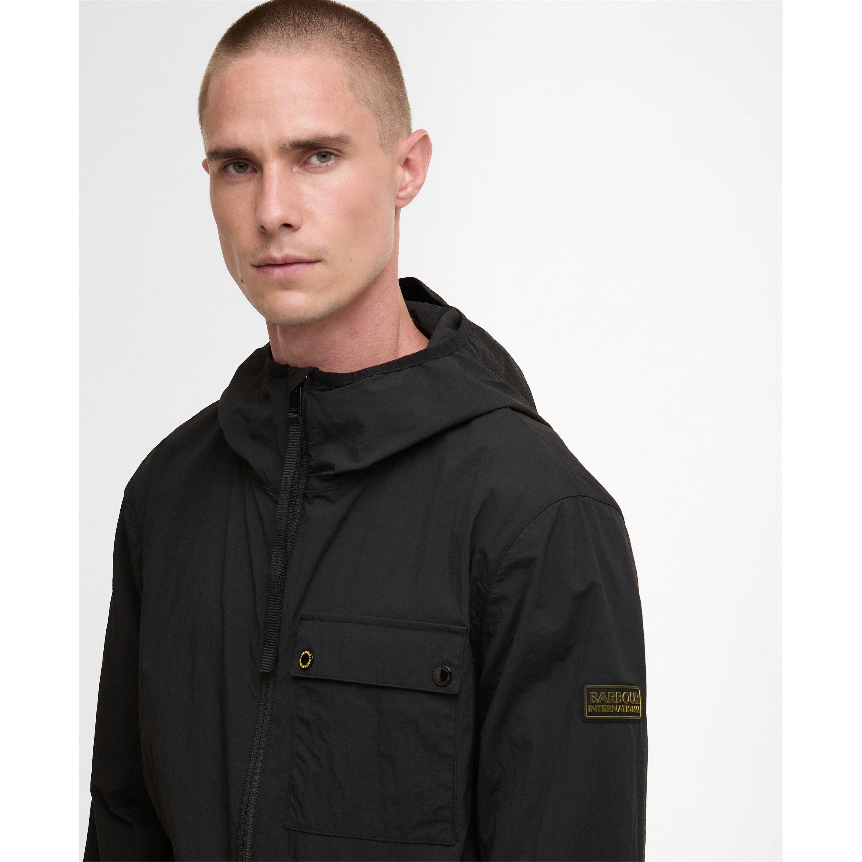Black BK11 - Barbour International - Mens Dalton Casual Jacket - 4
