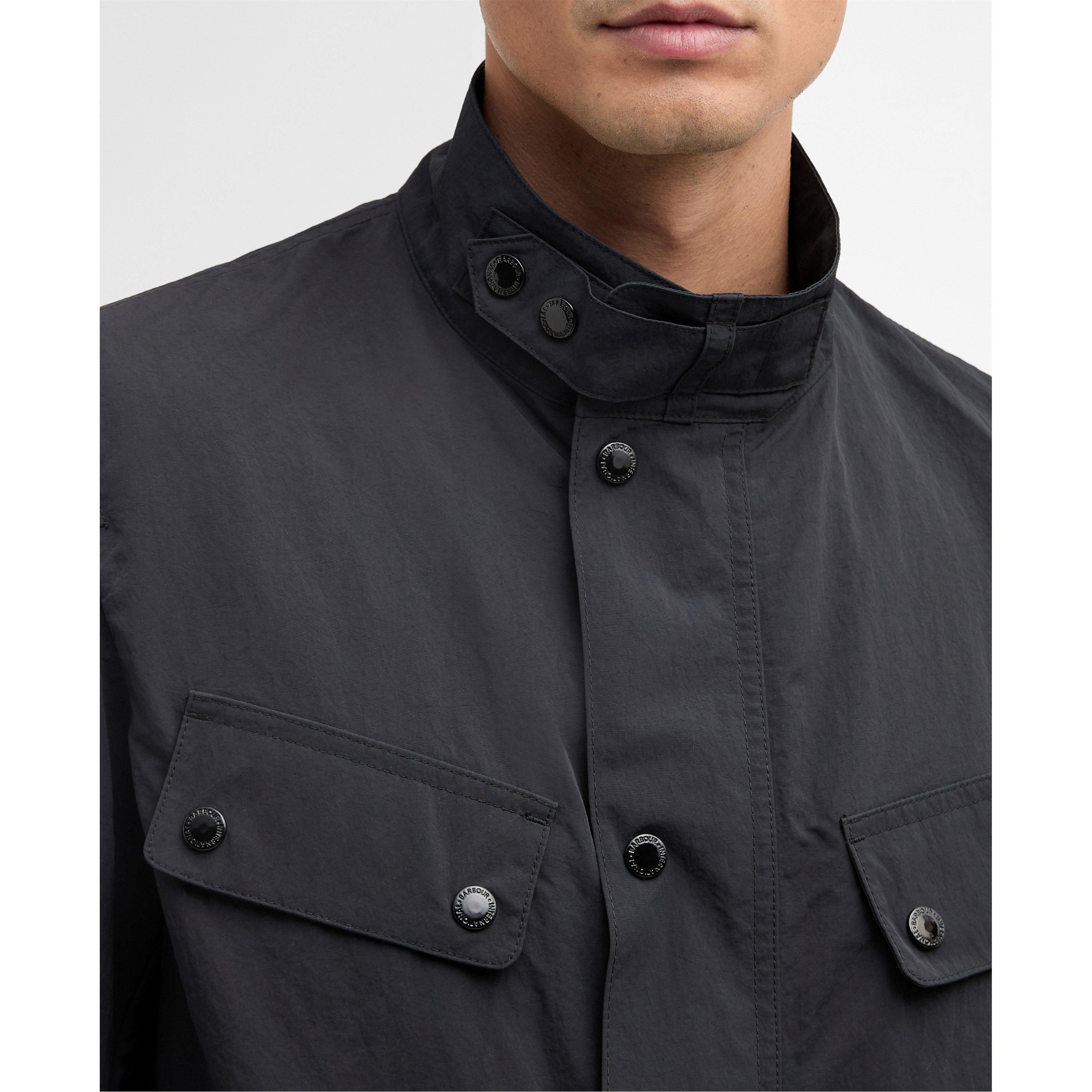 Black BK11 - Barbour International - Mens Modern Duke Showerproof Jacket - 5