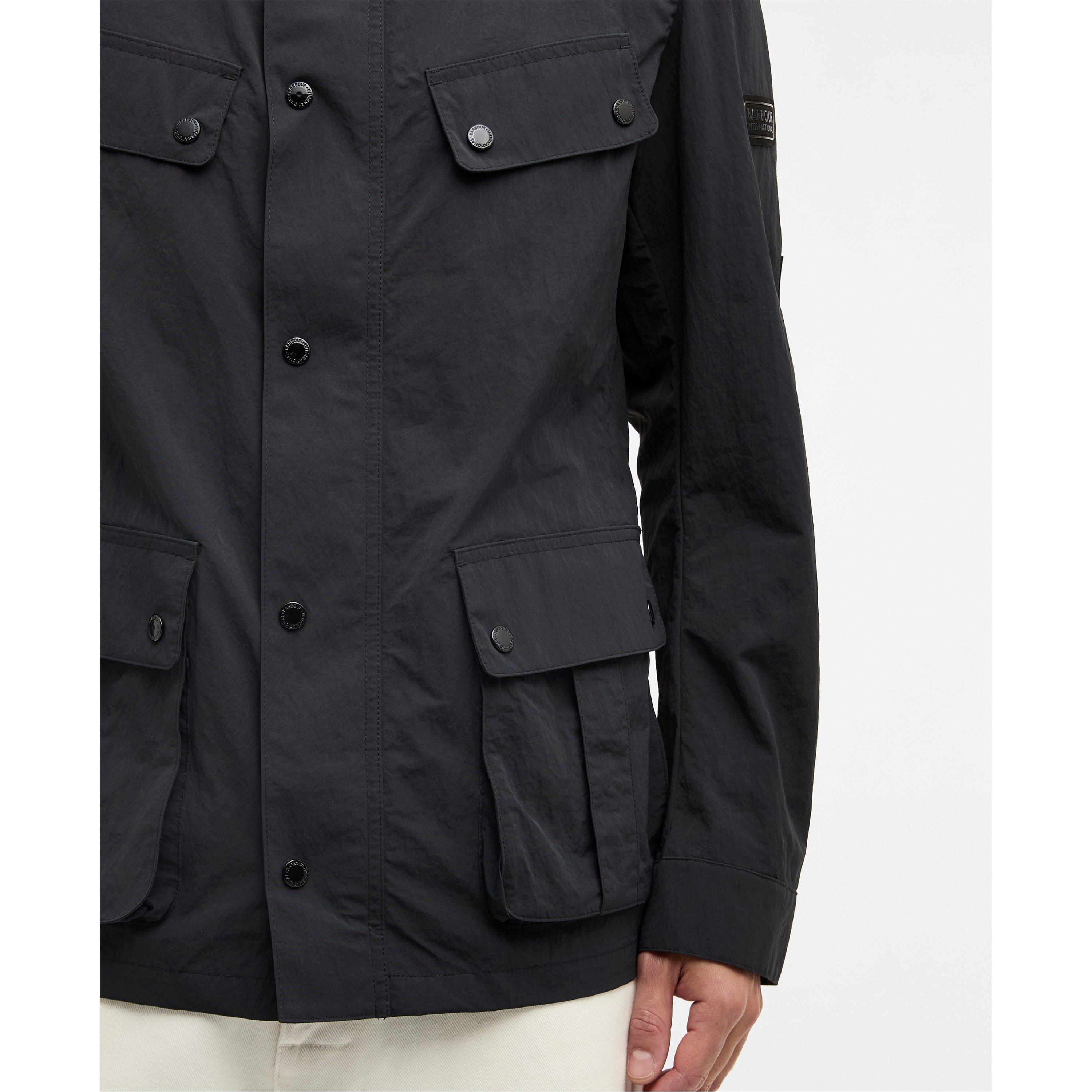 Black BK11 - Barbour International - Mens Modern Duke Showerproof Jacket - 6