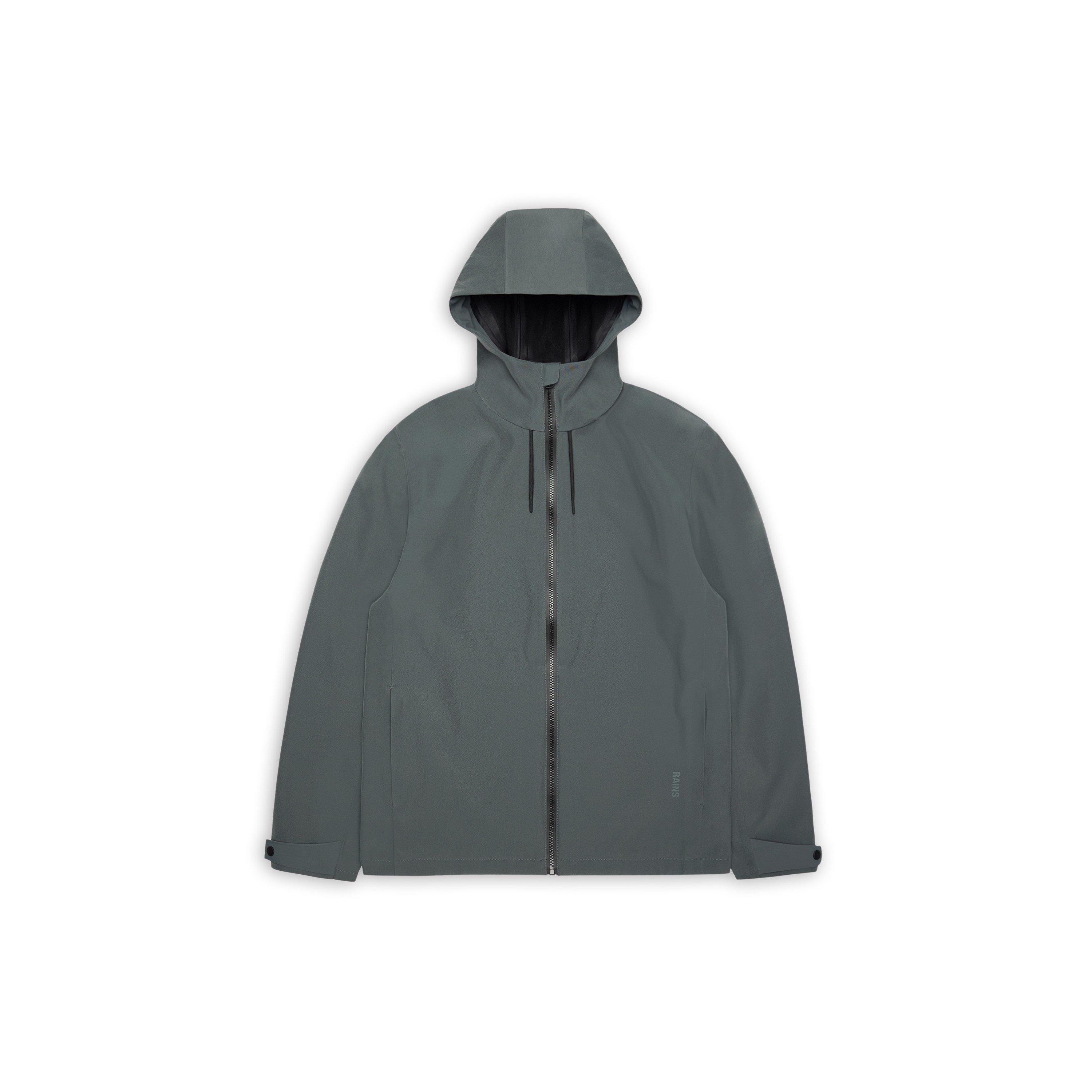 Rains Suva Softshell Waterproof Jacket - Dark Grey 153 - Small