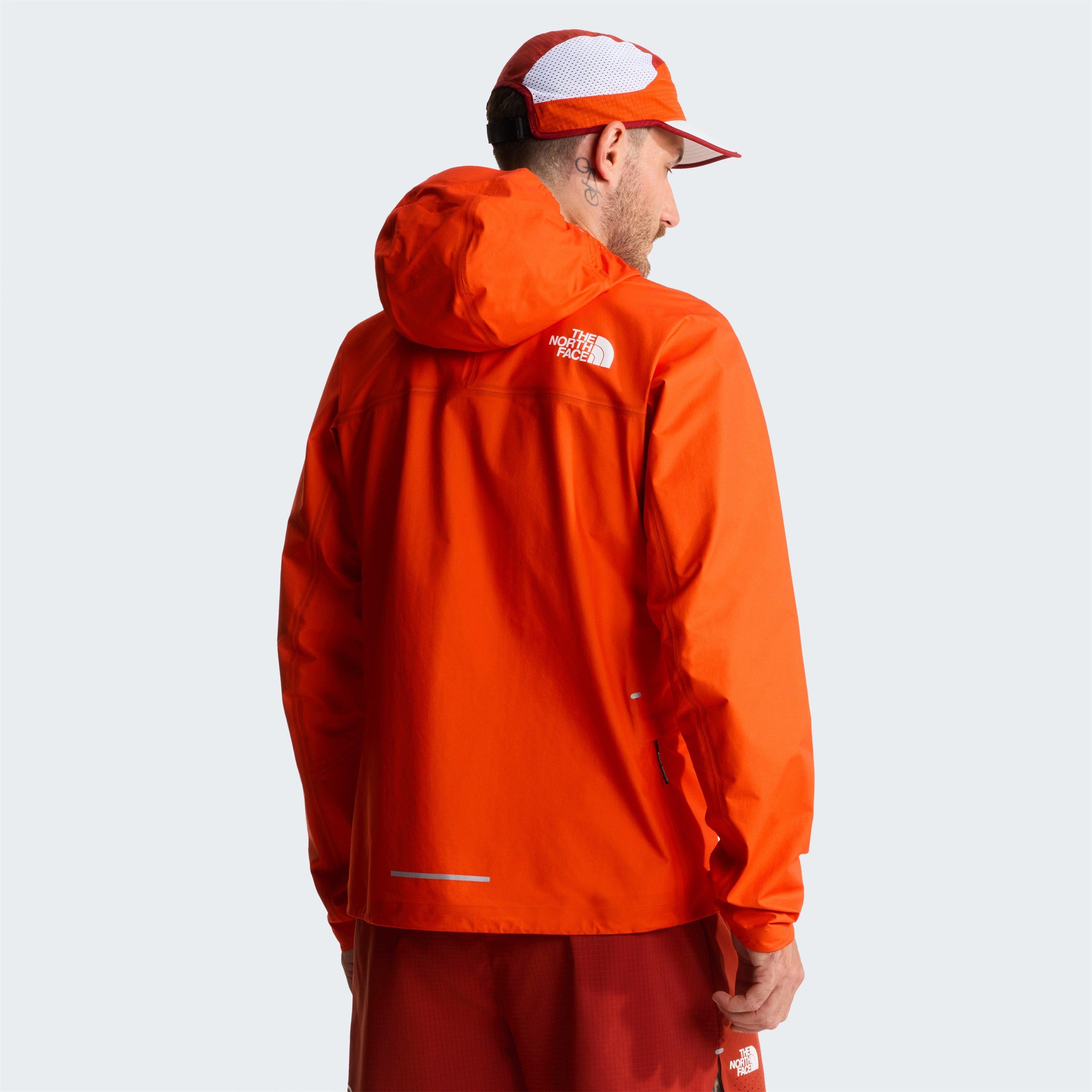 Lava Red - The North Face - Men's Summit Superior Rain Anorak - 4