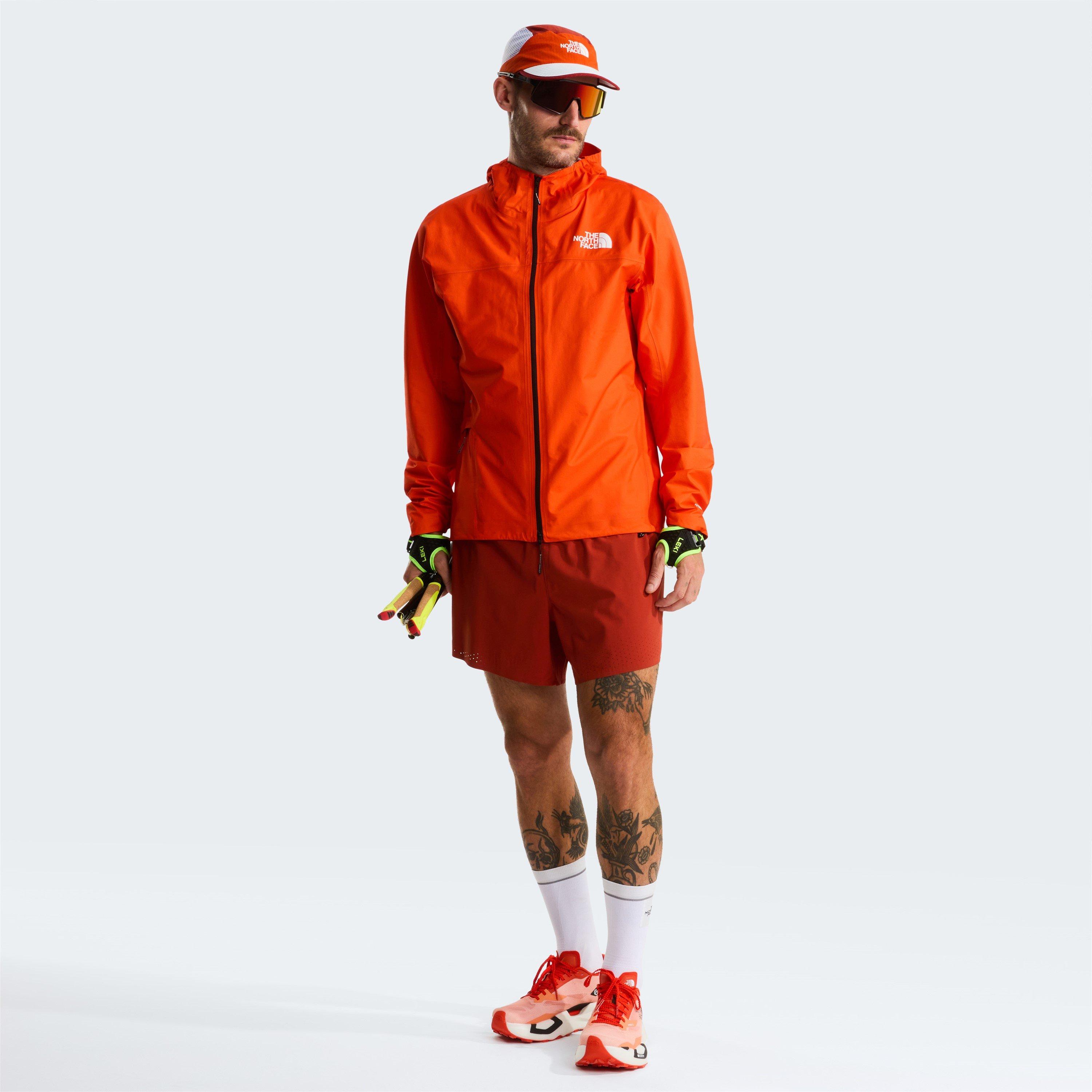 Lava Red - The North Face - Men's Summit Superior Rain Anorak - 6