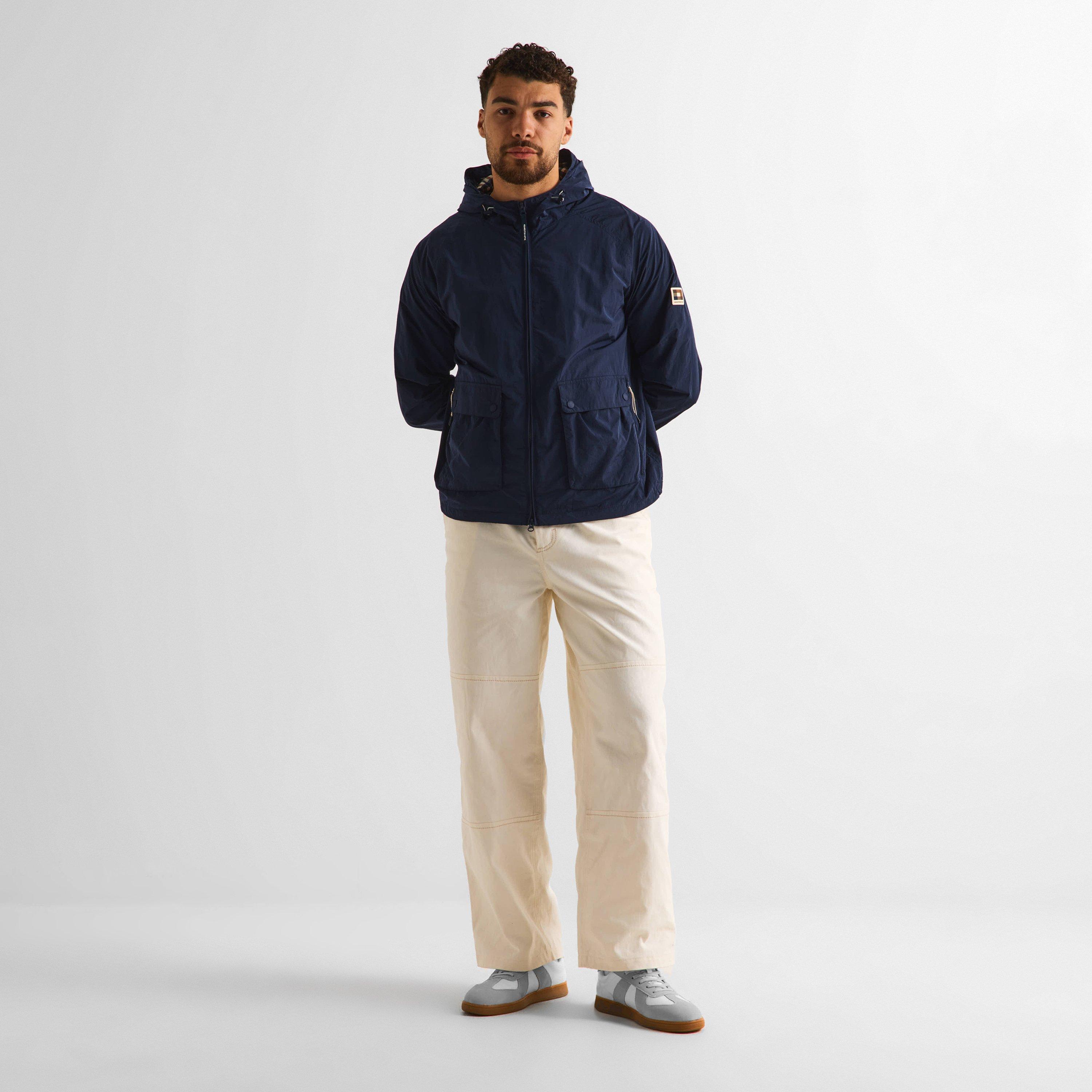 Navy - Aquascutum - Men's Rain Anorak Jacket - 6